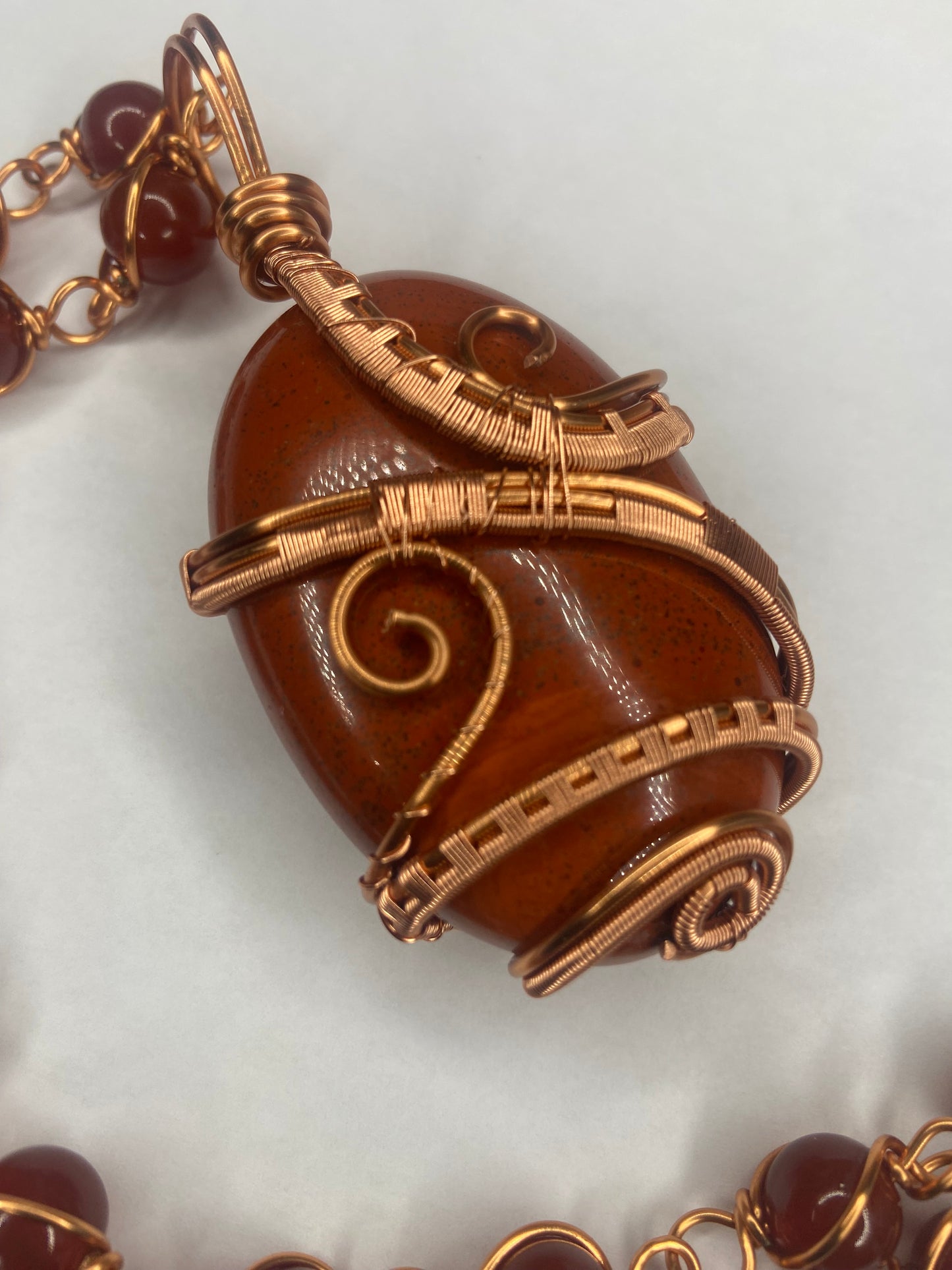 Red Jasper/Carnelian Masterpiece Pendant