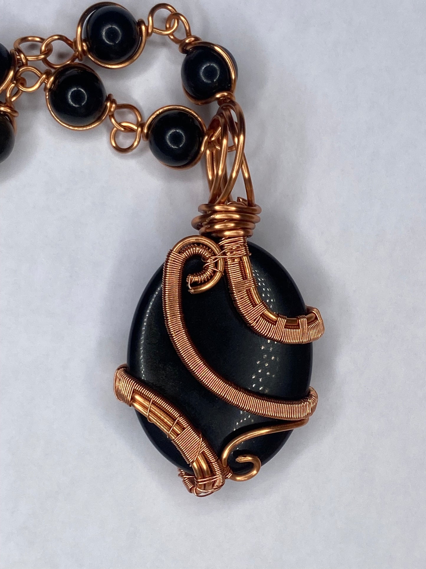 Luxury Golden Obsidian Reiki Infused Masterpiece Pendant