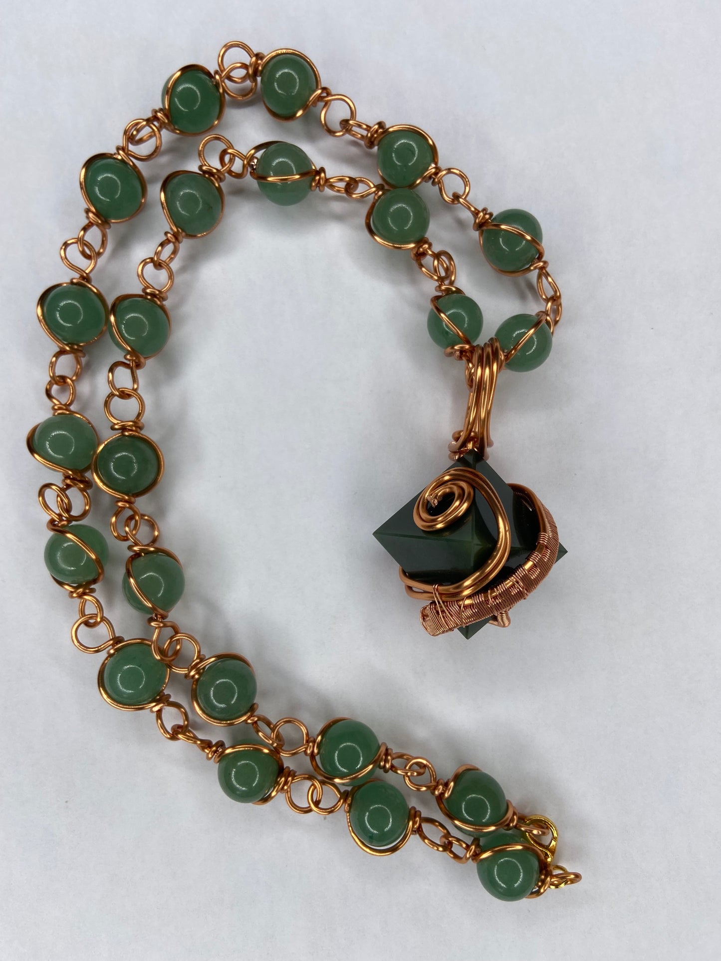 Luxury Green Aventurine Masterpiece Healing Pendant