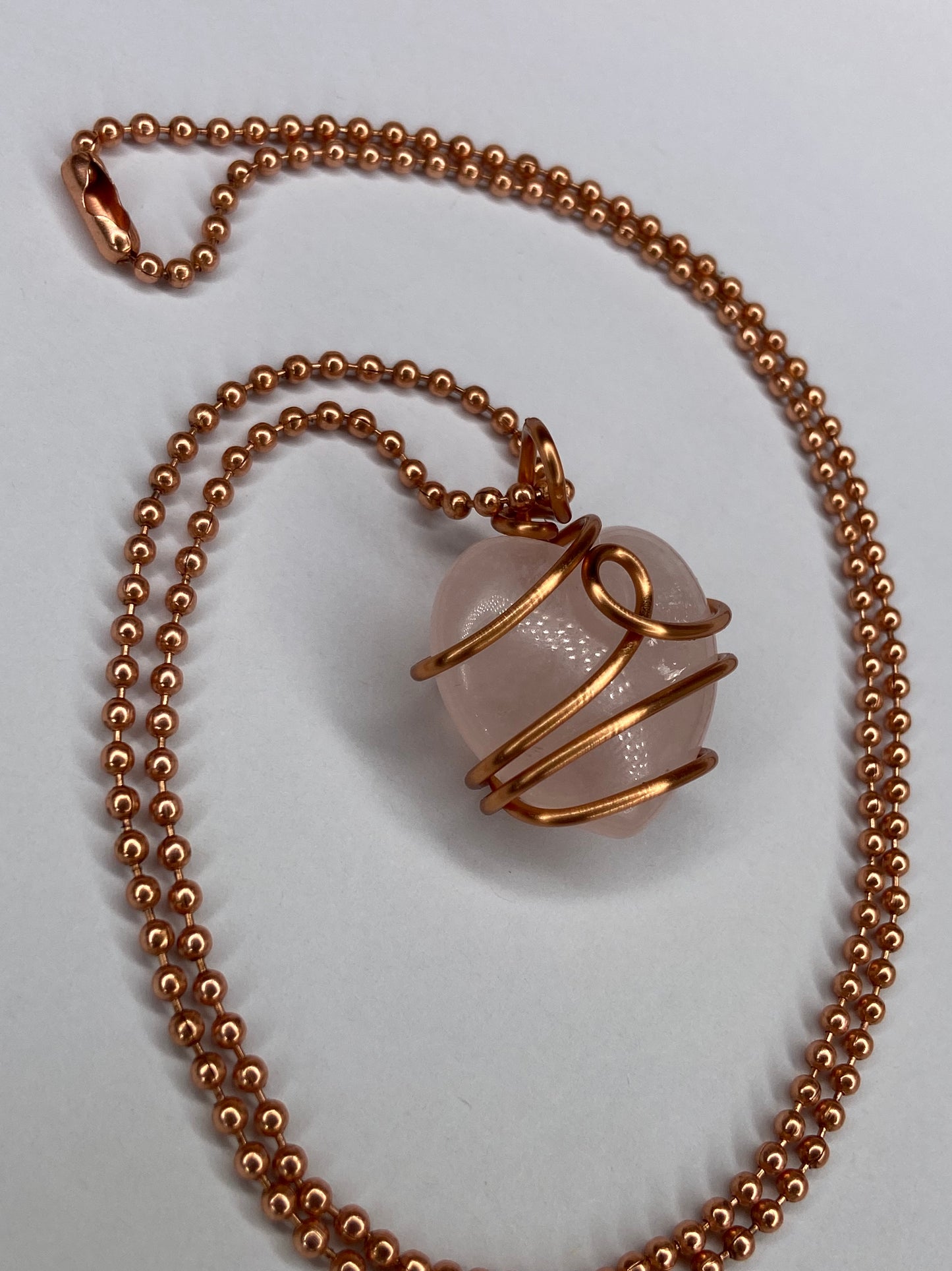 Luxury Rose Quartz Healing Master Pendant