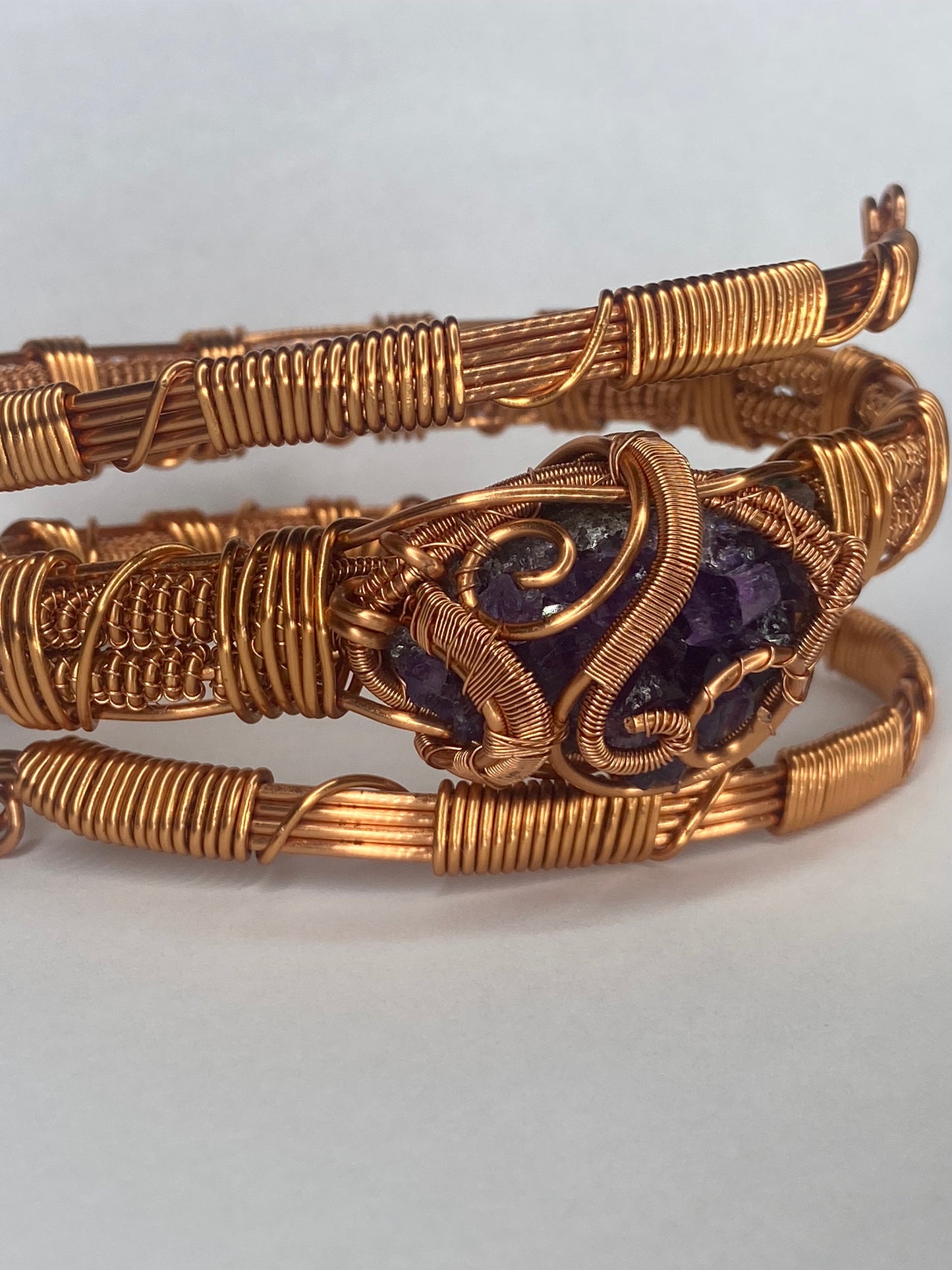 Luxury Amethyst Masterpiece Healing Bracelet
