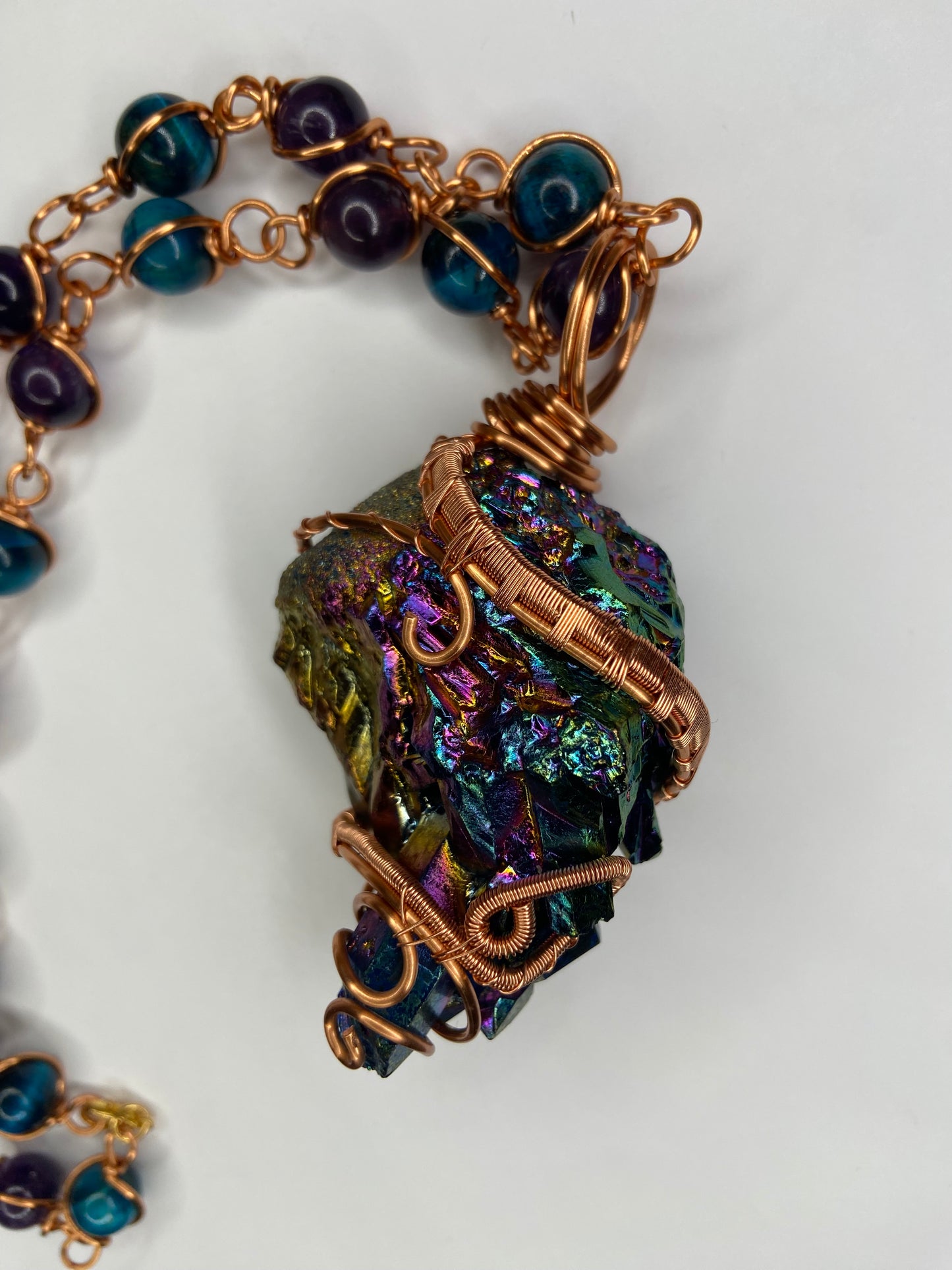 Luxury Titanium Quartz Masterpiece Pendant