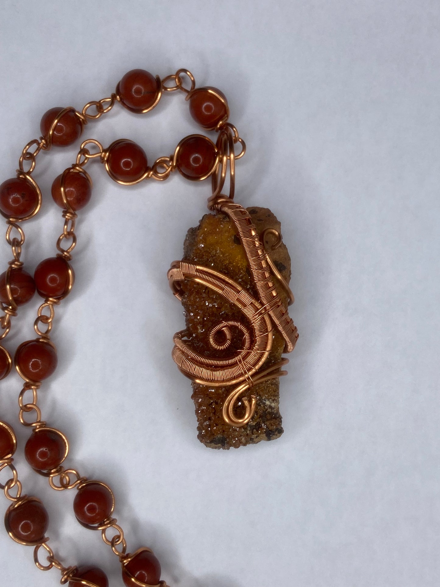 Luxury Vanadinite Masterpiece Healing Pendant
