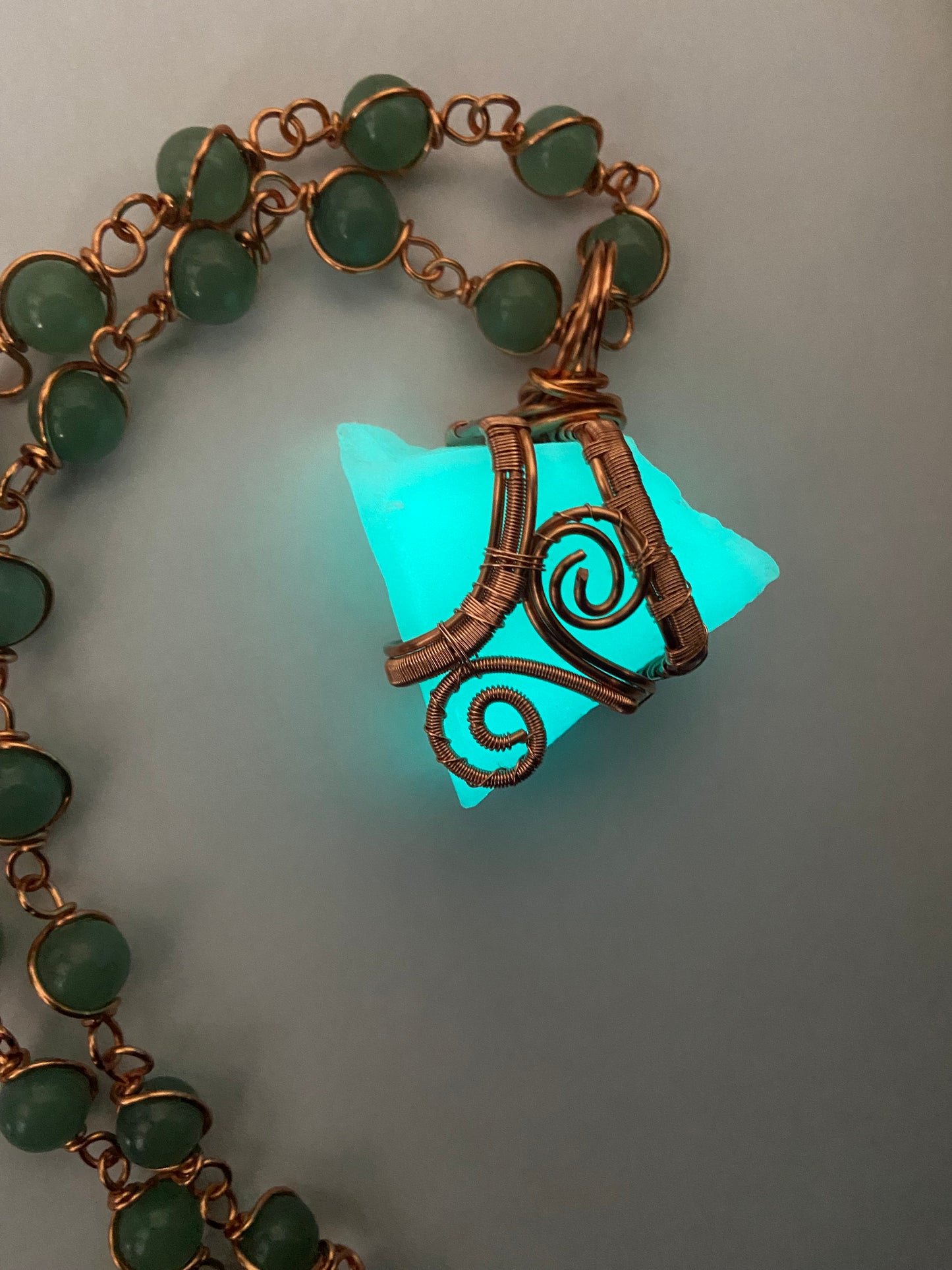Luxury Kryptonite Glow Masterpiece Pendant
