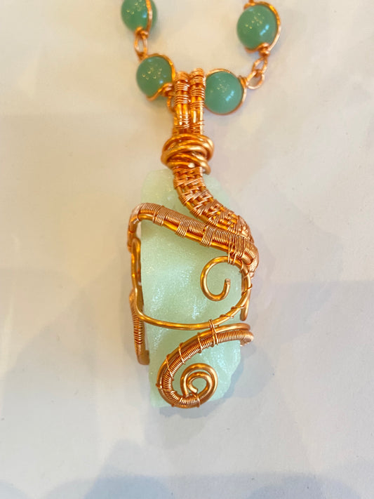 Luxury Glow Kryptonite Masterpiece Pendant