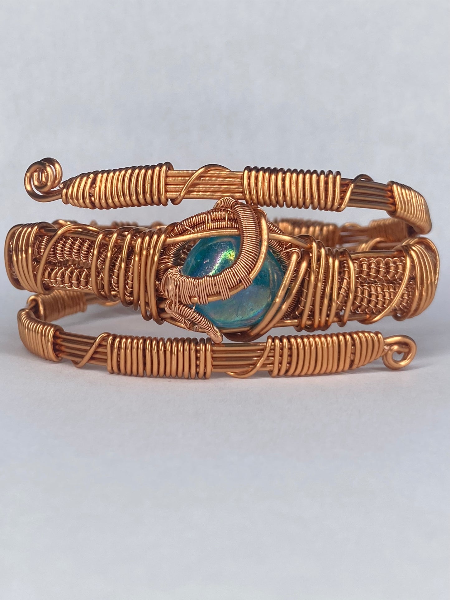 Luxury Aqua Aura Quartz Masterpiece Bracelet