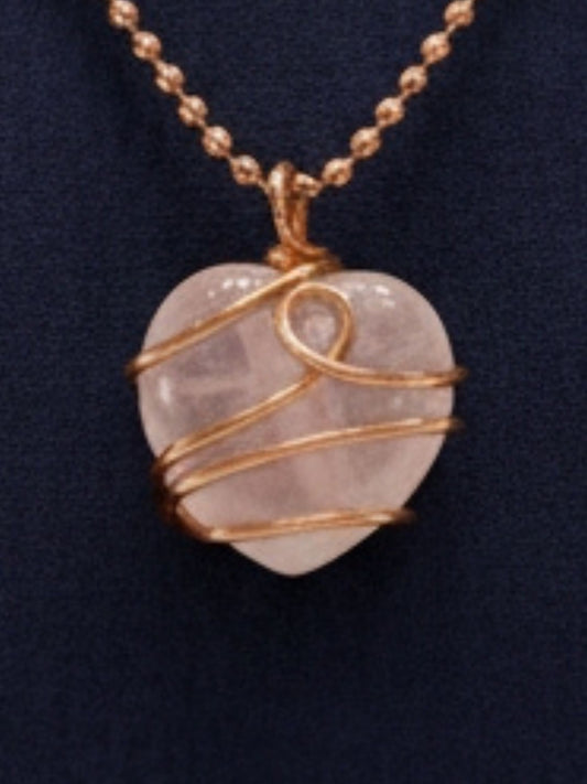 Luxury Rose Quartz Healing Master Pendant
