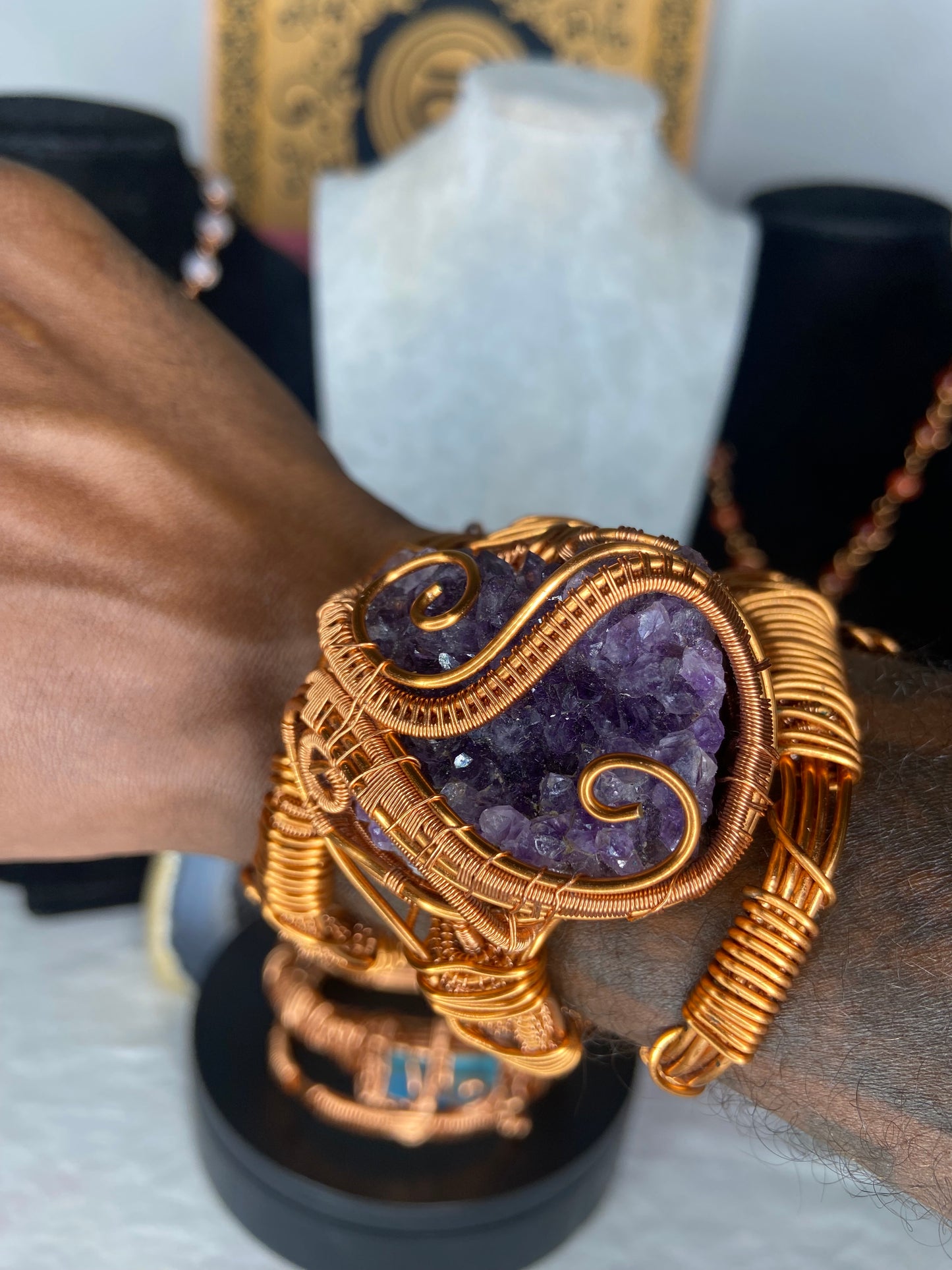 MADD Luxury Amethyst Masterpiece Healing Bracelet Preorder