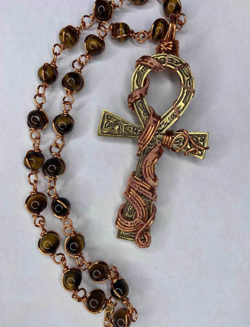 Luxury “4 Ankh Healing Masterpiece Pendant Preorder