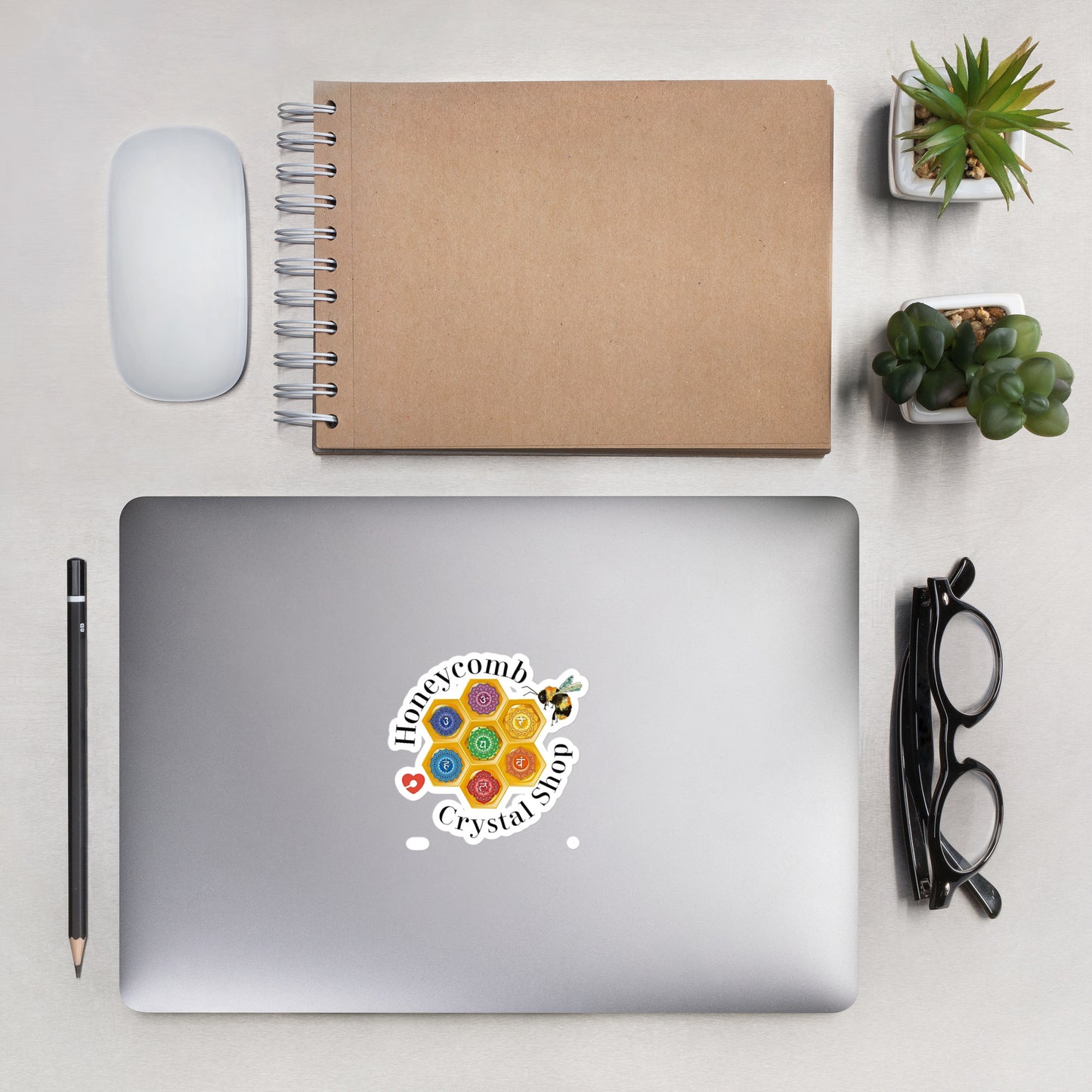 Honeycomb Laptop Stickers