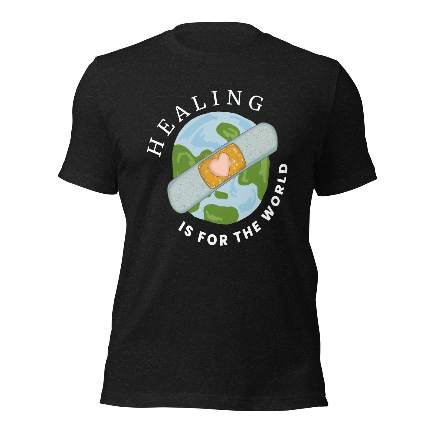 🌍”Healing is for the World” Reiki-Infused Premium Shirt