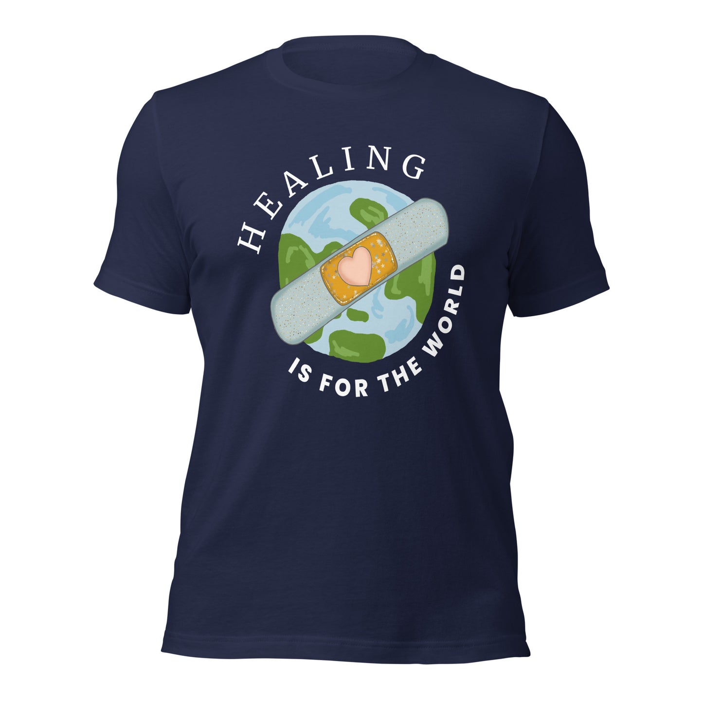 🌍”Healing is for the World” Reiki-Infused Premium Shirt