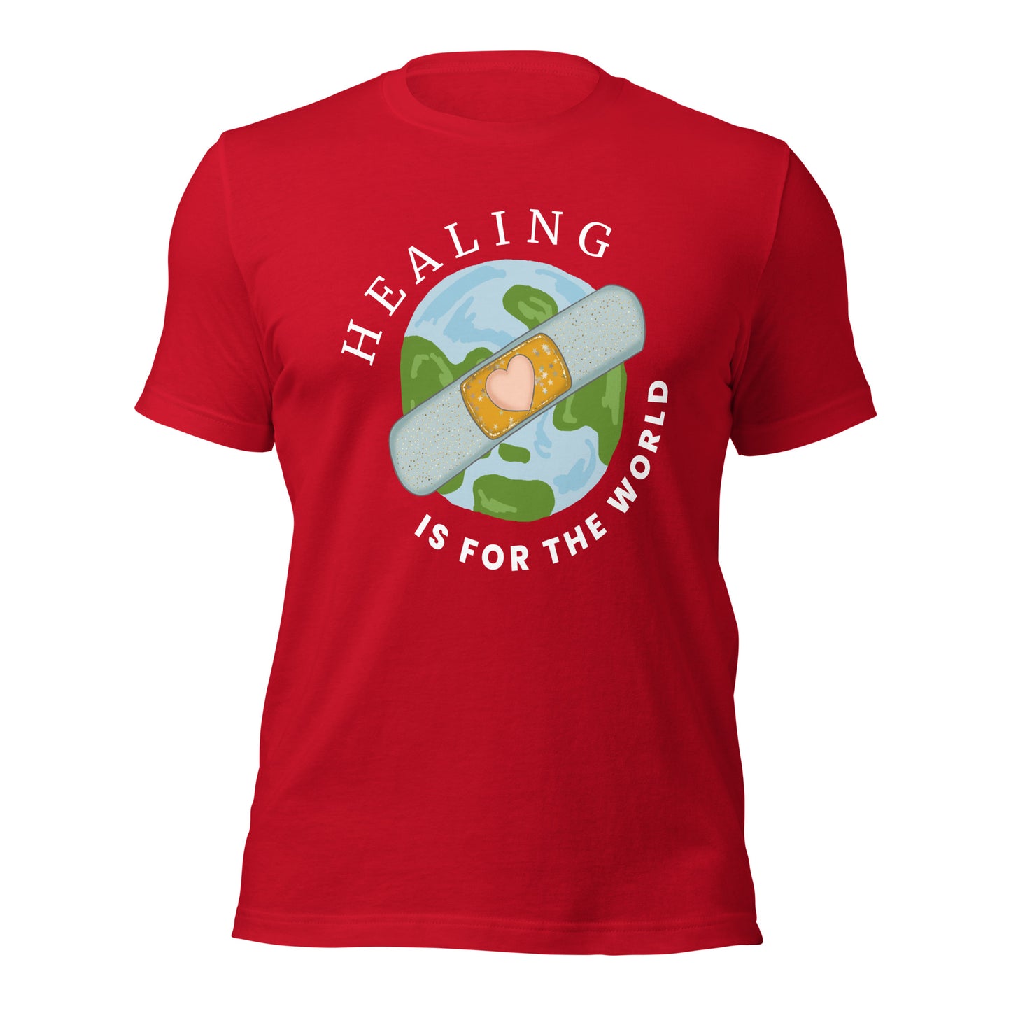 🌍”Healing is for the World” Reiki-Infused Premium Shirt