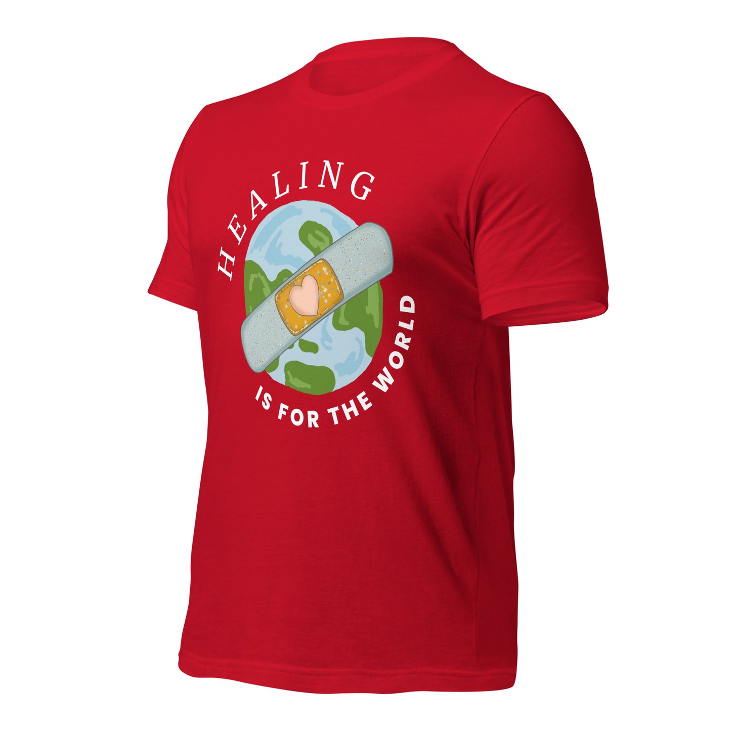 🌍”Healing is for the World” Reiki-Infused Premium Shirt