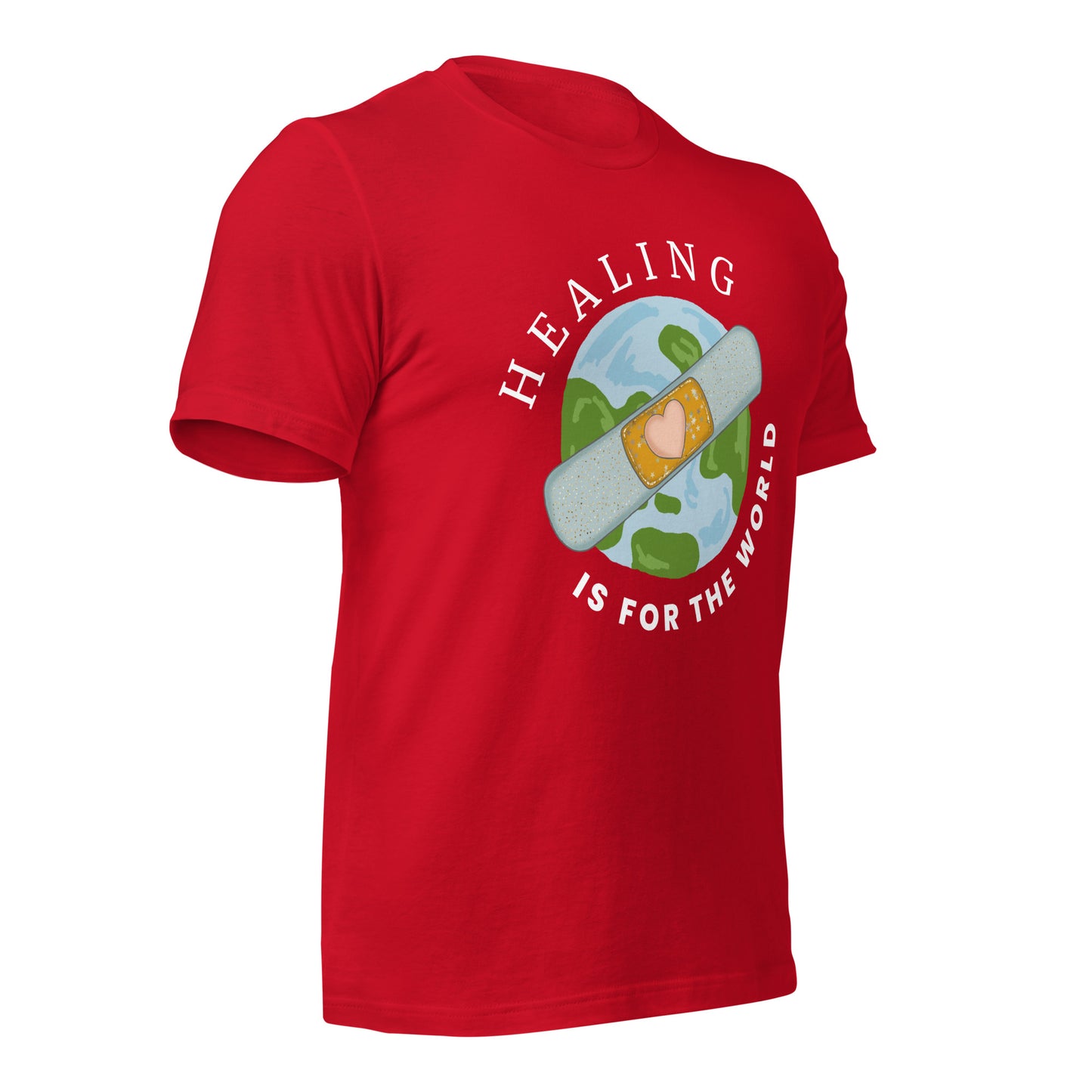 🌍”Healing is for the World” Reiki-Infused Premium Shirt