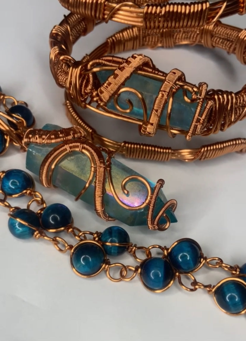 Luxury Aqua Aura Quartz Masterpiece Set (SPECIAL OFFER)