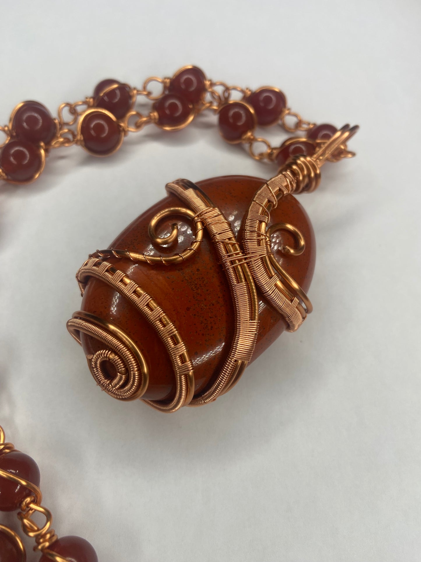 Red Jasper/Carnelian Masterpiece Pendant