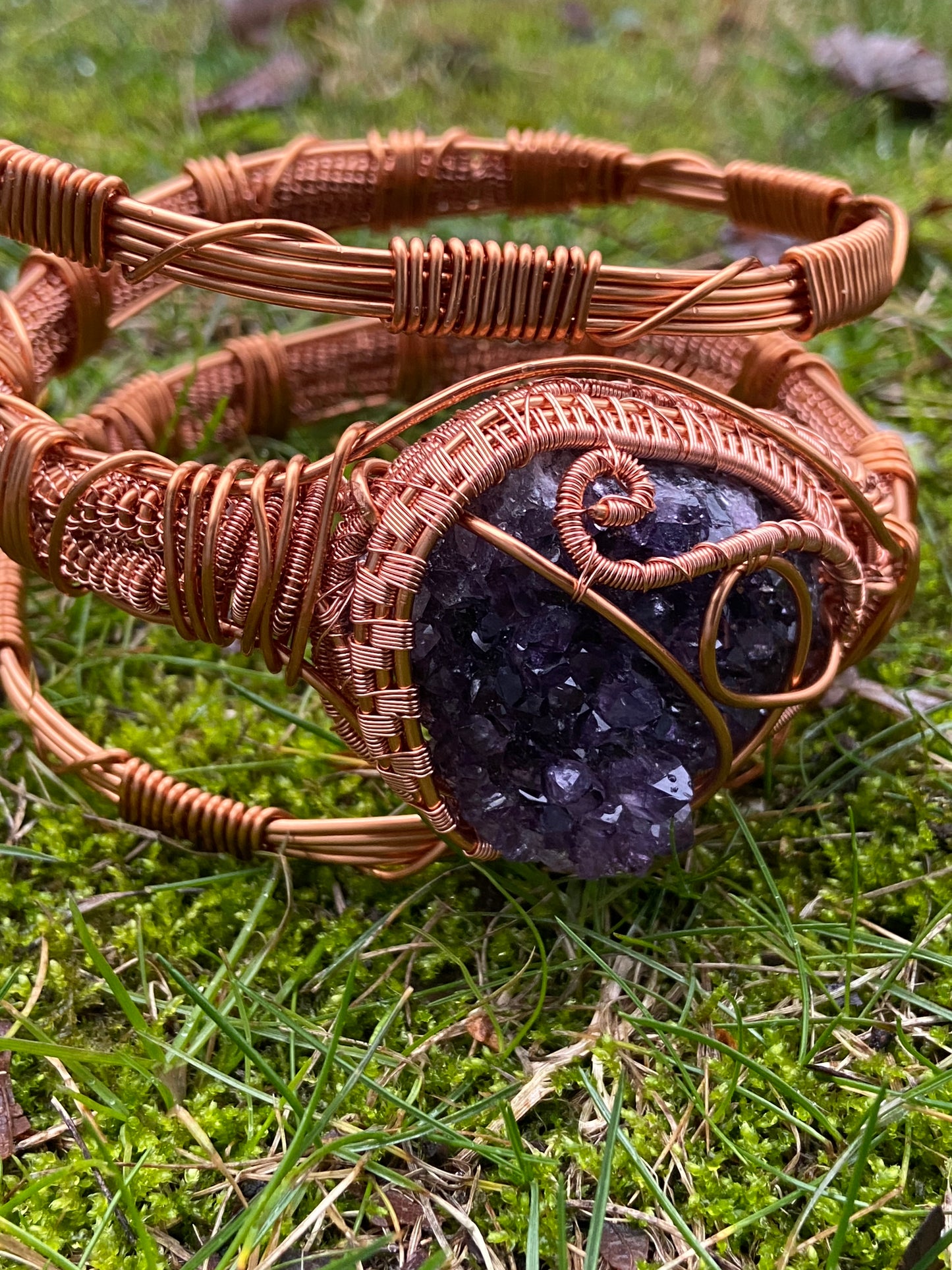 Luxury Amethyst Reiki Infused Masterpiece Bracelet