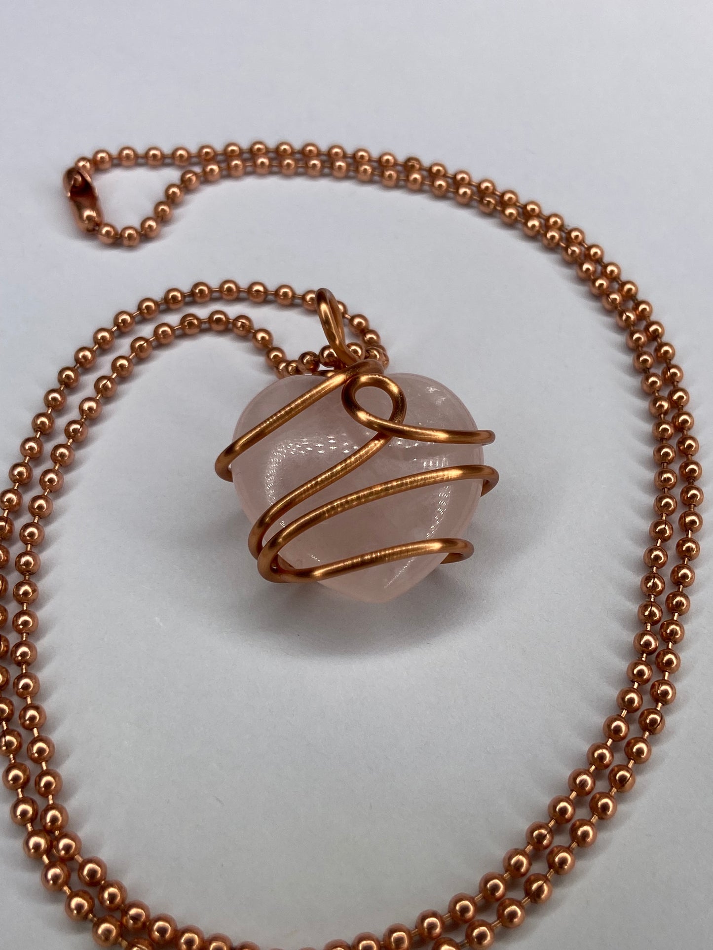 Luxury Rose Quartz Healing Master Pendant