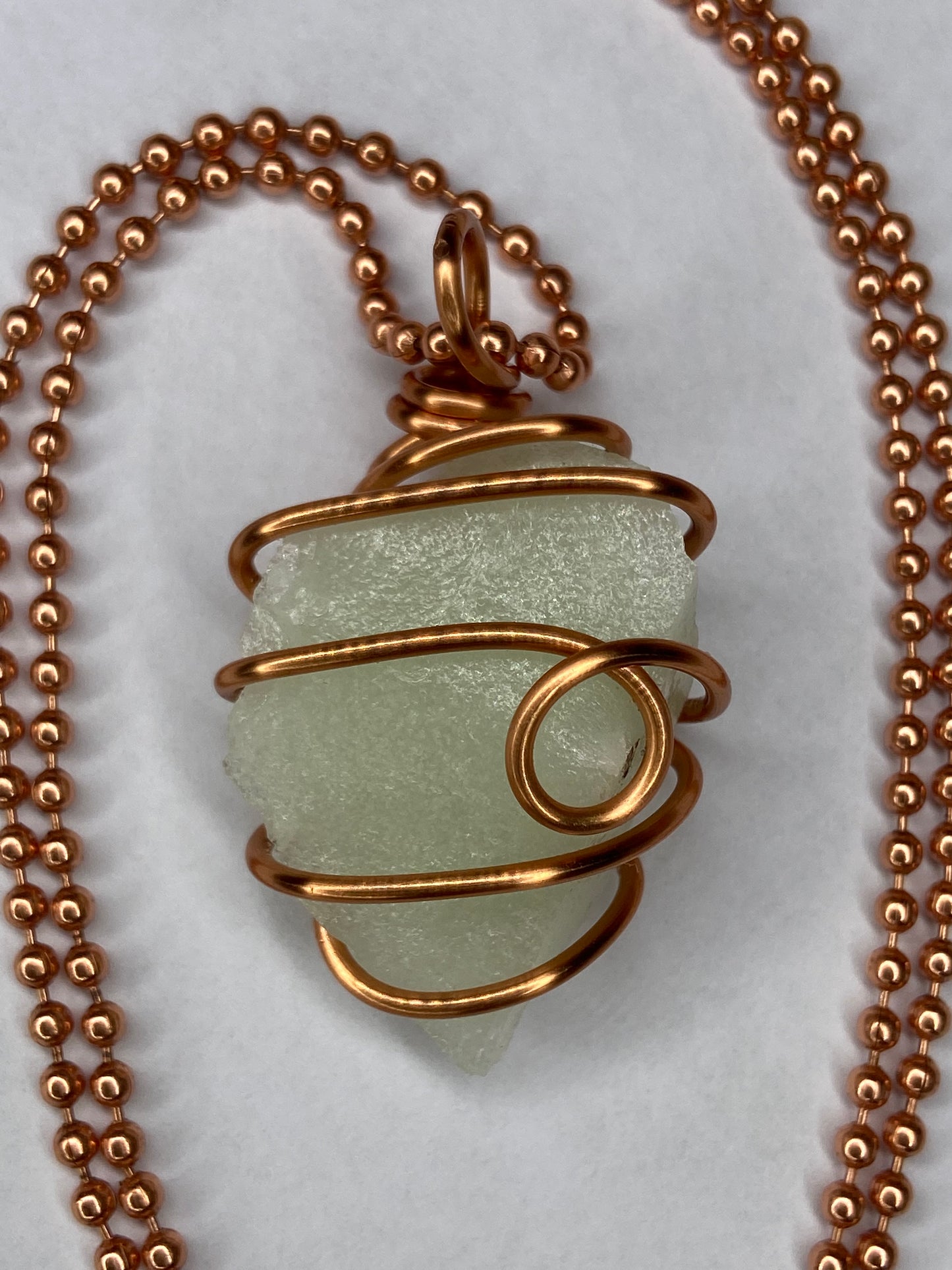 Kryptonite Glow Healing Crystal Pendant