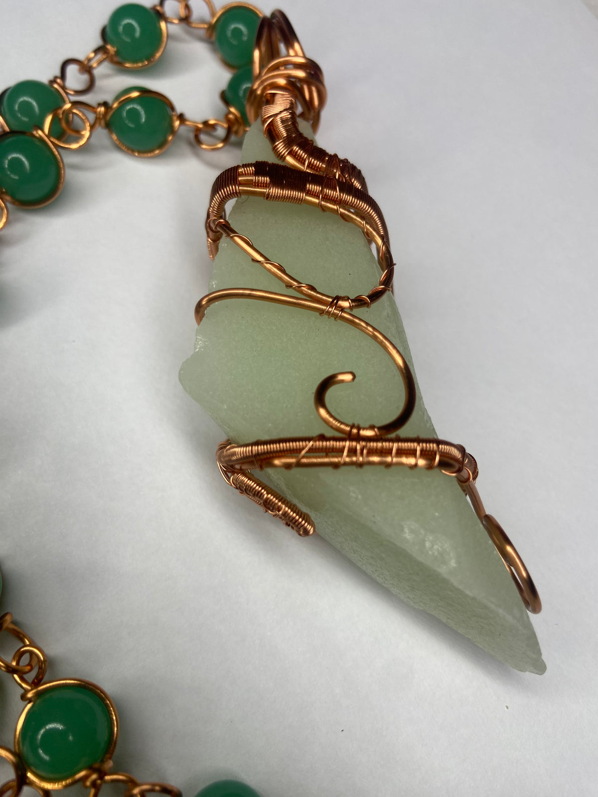 Luxury Kryptonite Green Aventurine Masterpiece Pendant