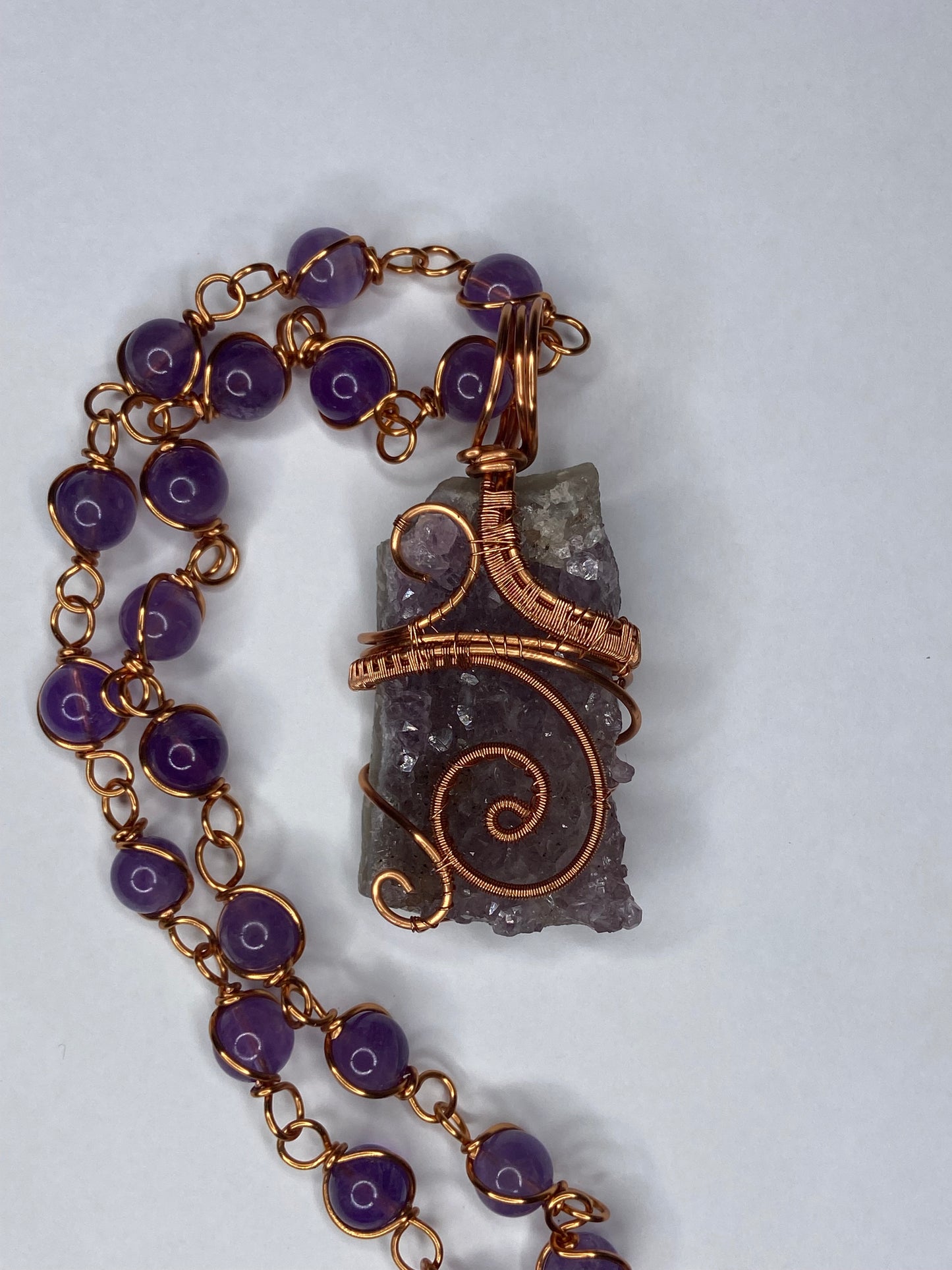 Luxury Amethyst Masterpiece Healing Pendant