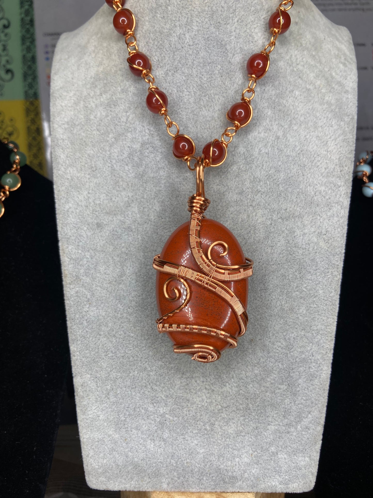 Red Jasper/Carnelian Masterpiece Pendant