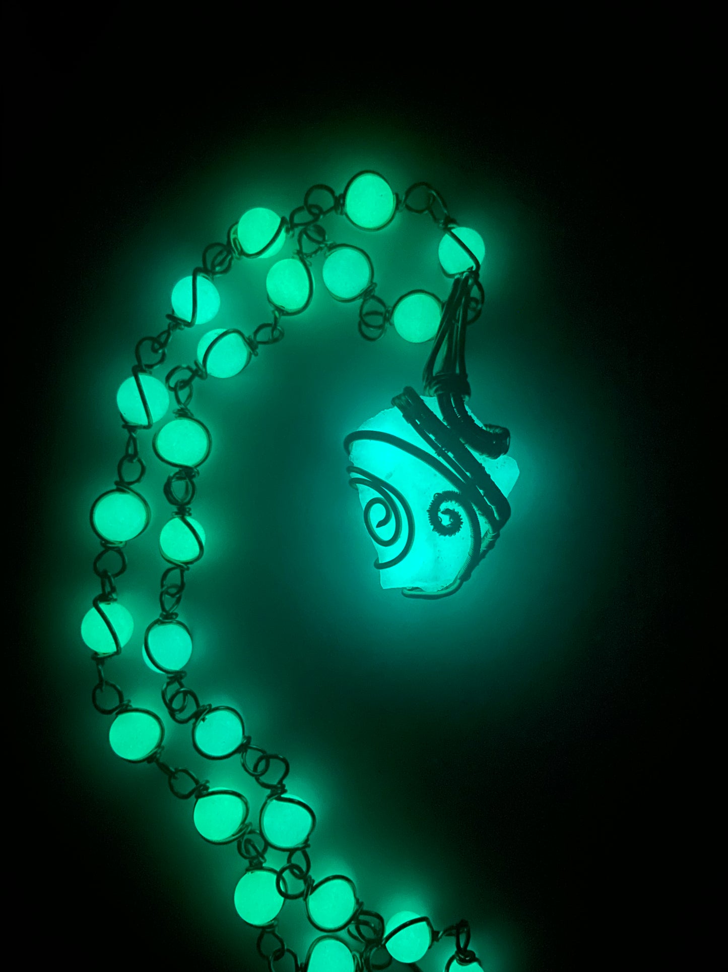 Luxury Kryptonite Glow Masterpiece Pendant