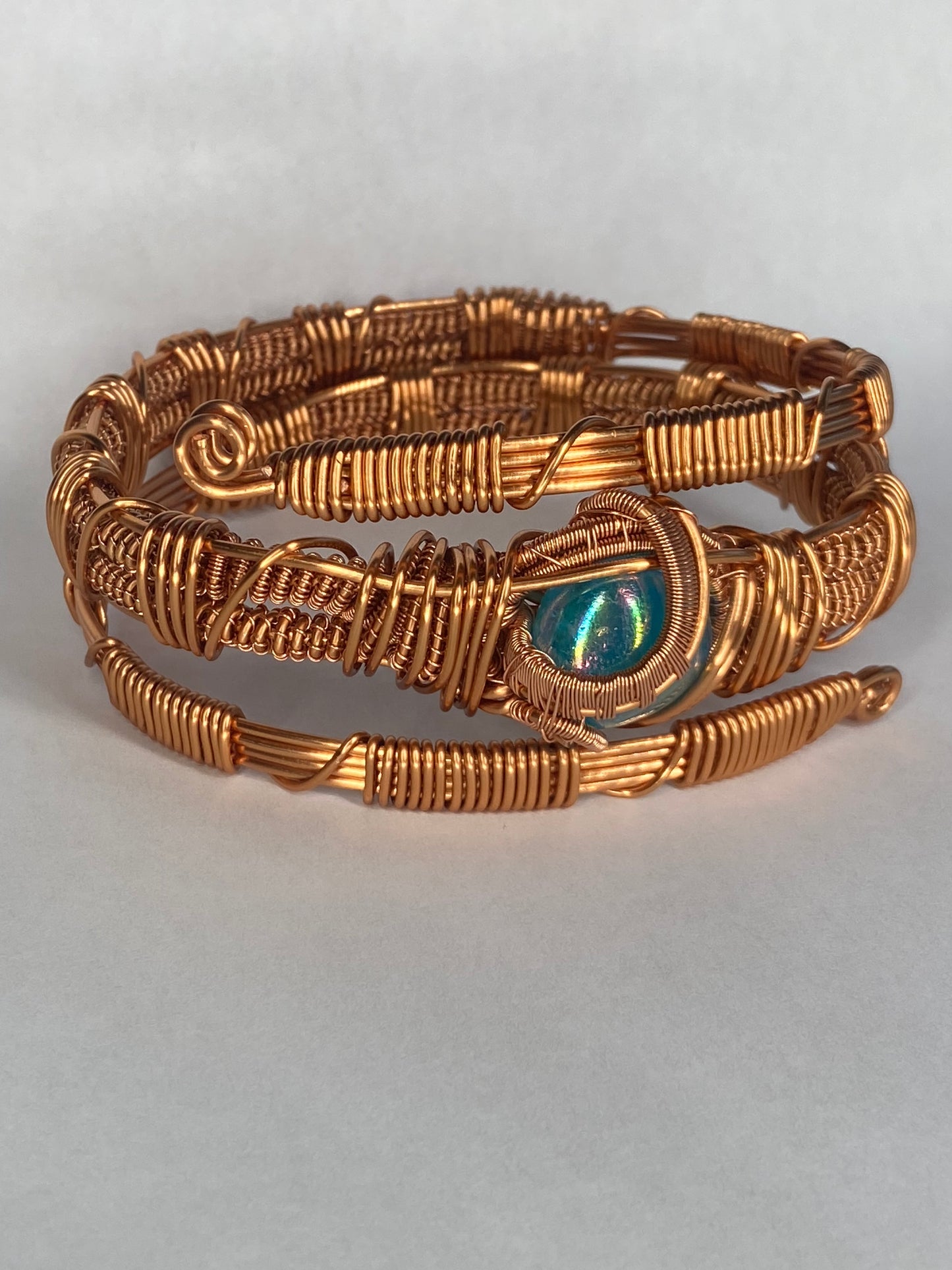 Luxury Aqua Aura Quartz Masterpiece Bracelet