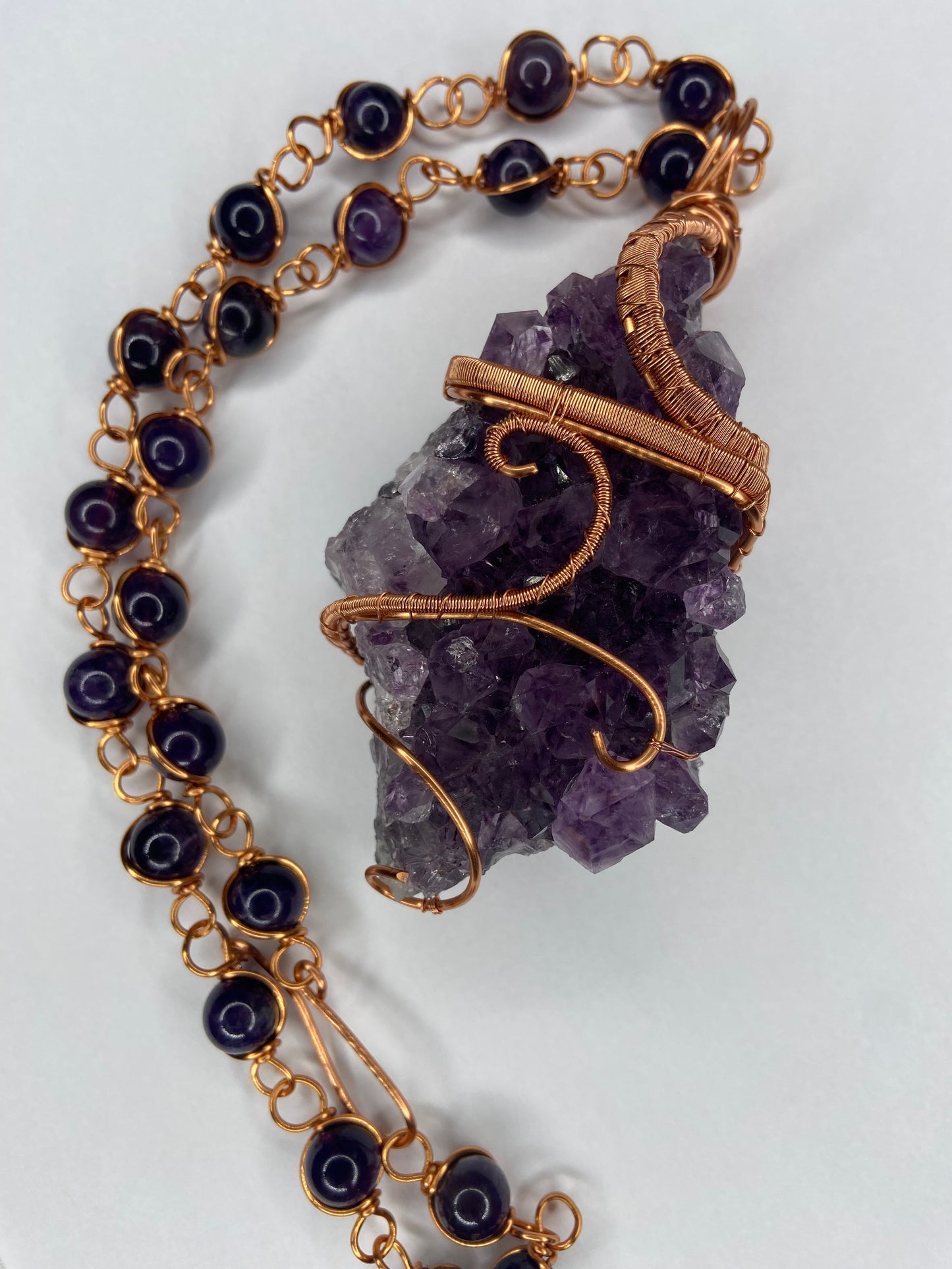 Luxury Amethyst Masteriece Healing Pendant