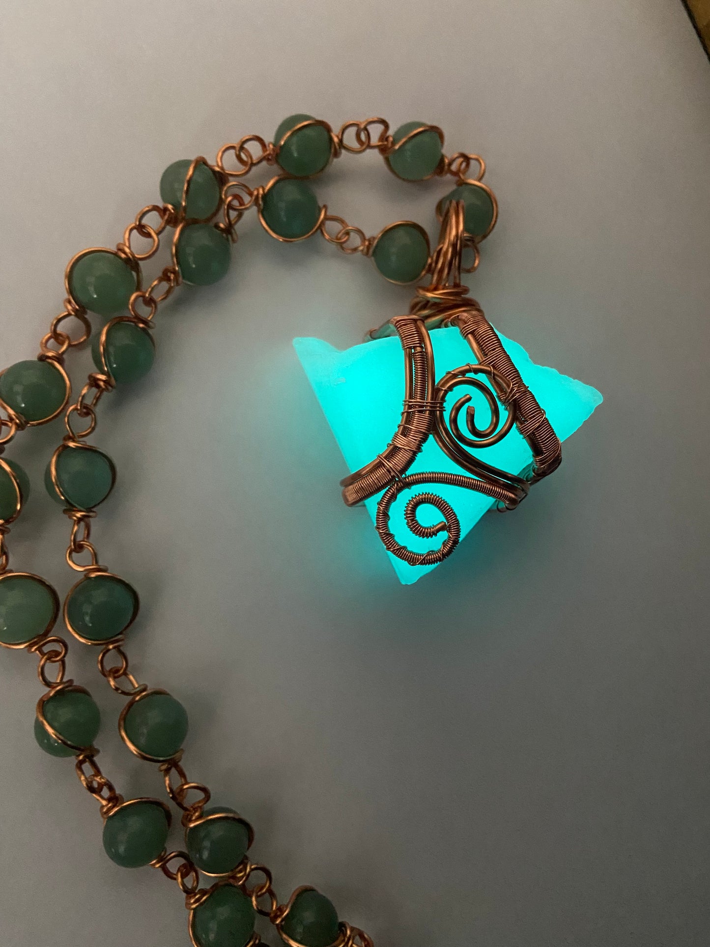 Luxury Kryptonite Glow Masterpiece Pendant