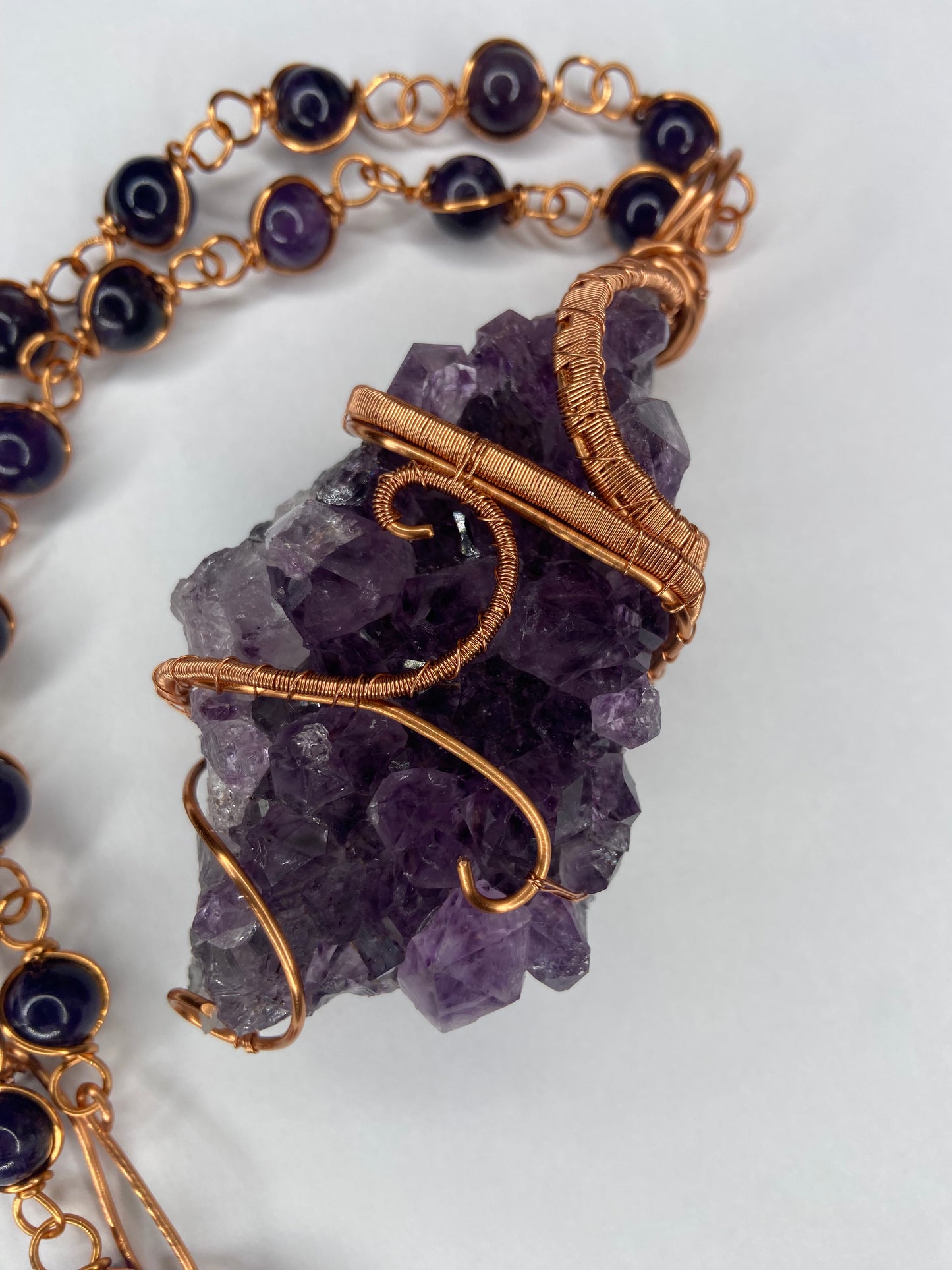 Luxury Amethyst Masteriece Healing Pendant