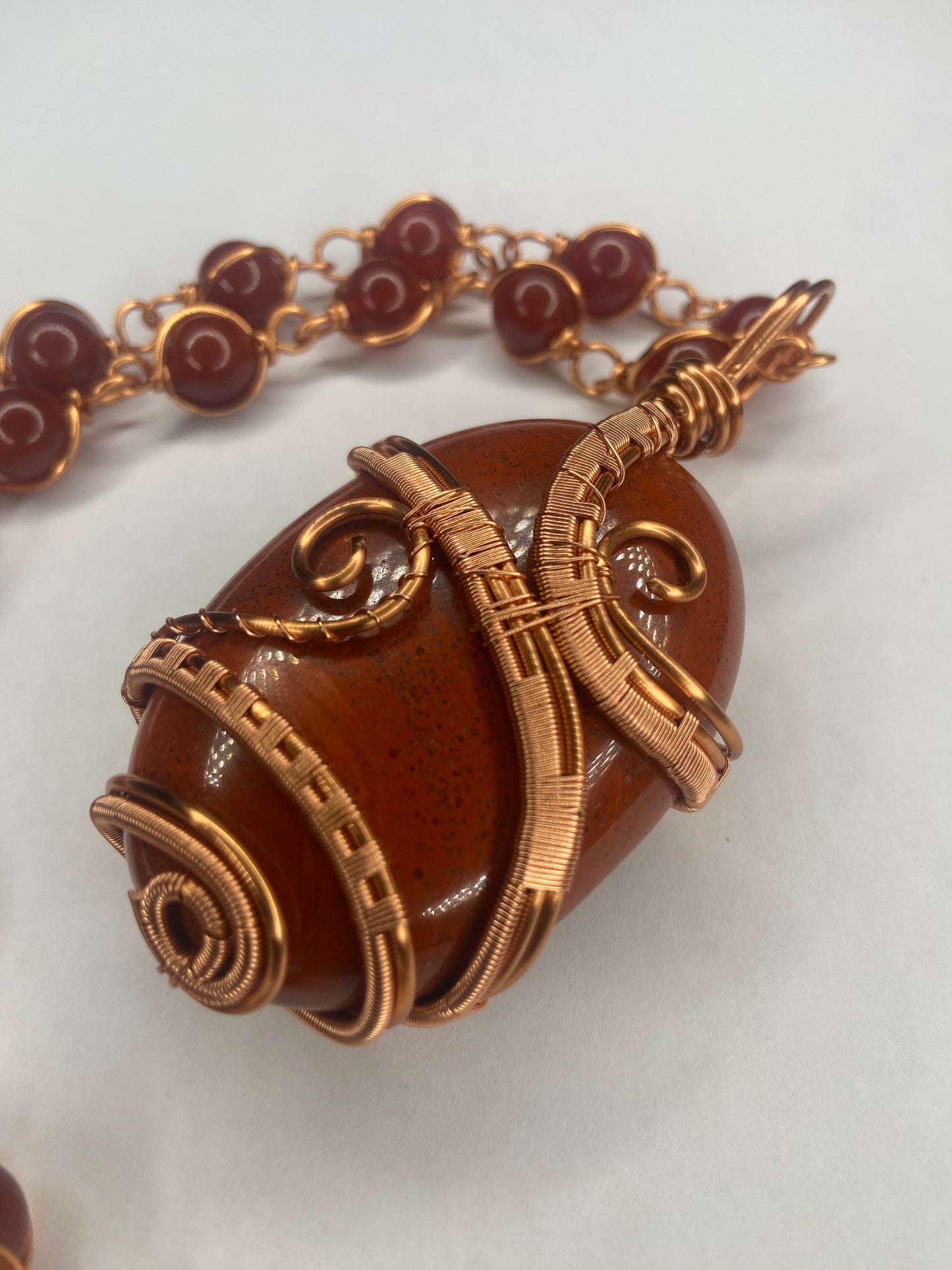 Red Jasper/Carnelian Masterpiece Pendant