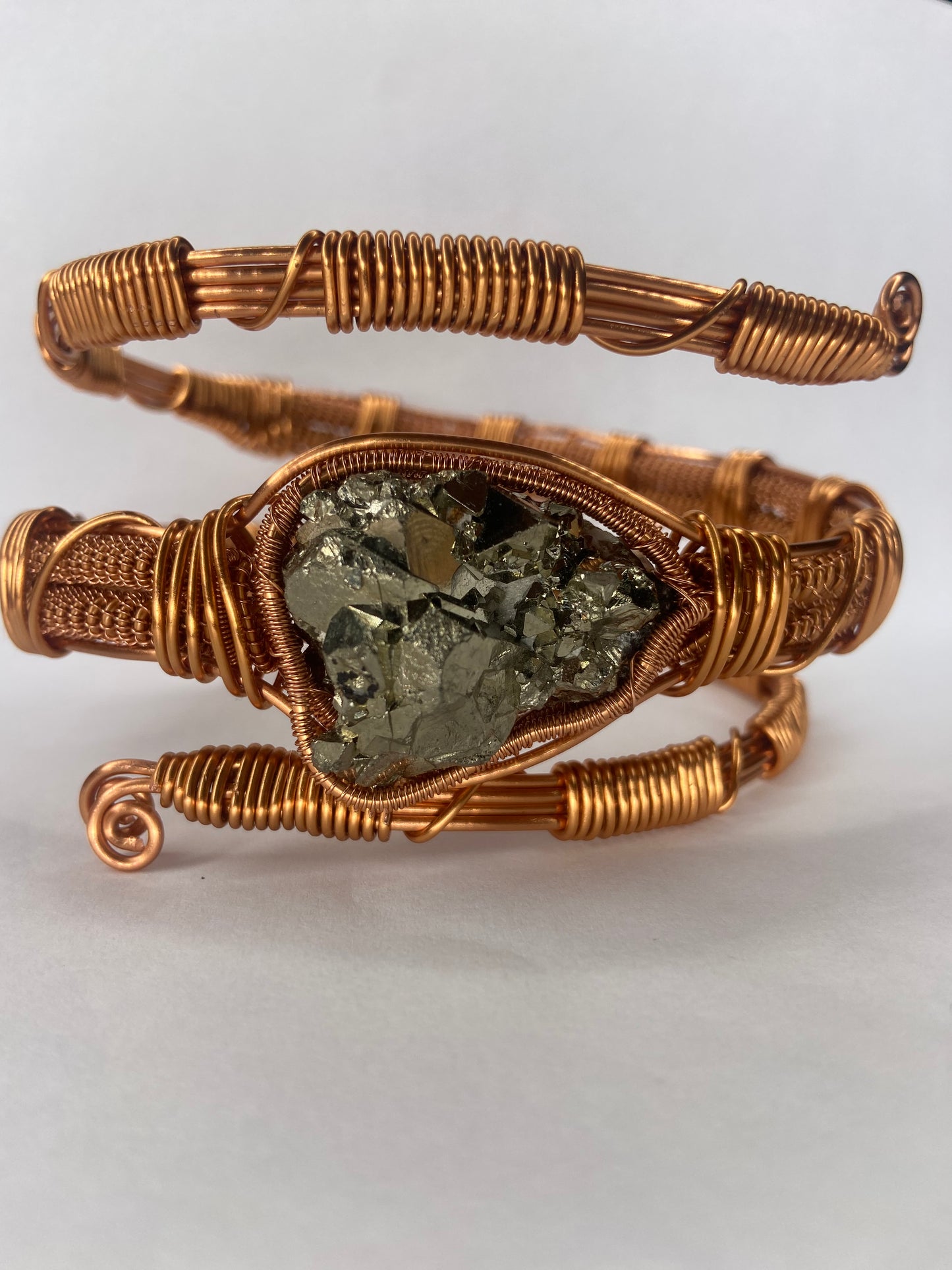 Luxury Pyrite Masterpiece Healing Bracelet