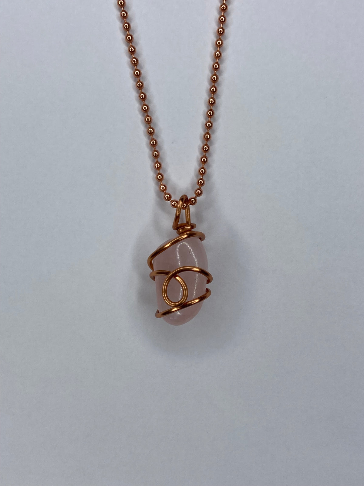 Rose Quartz Necklace for Love, Self-Worth & Emotional Healing