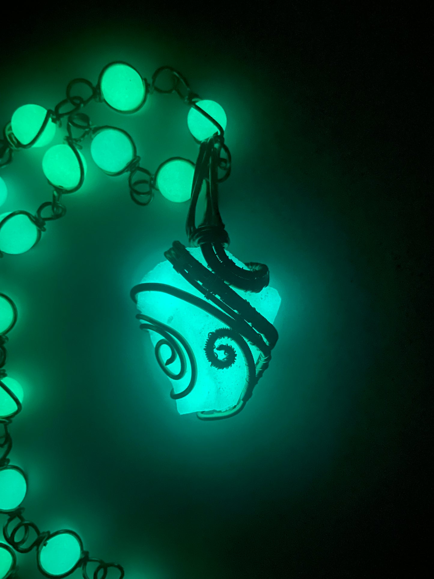 Luxury Kryptonite Glow Masterpiece Pendant