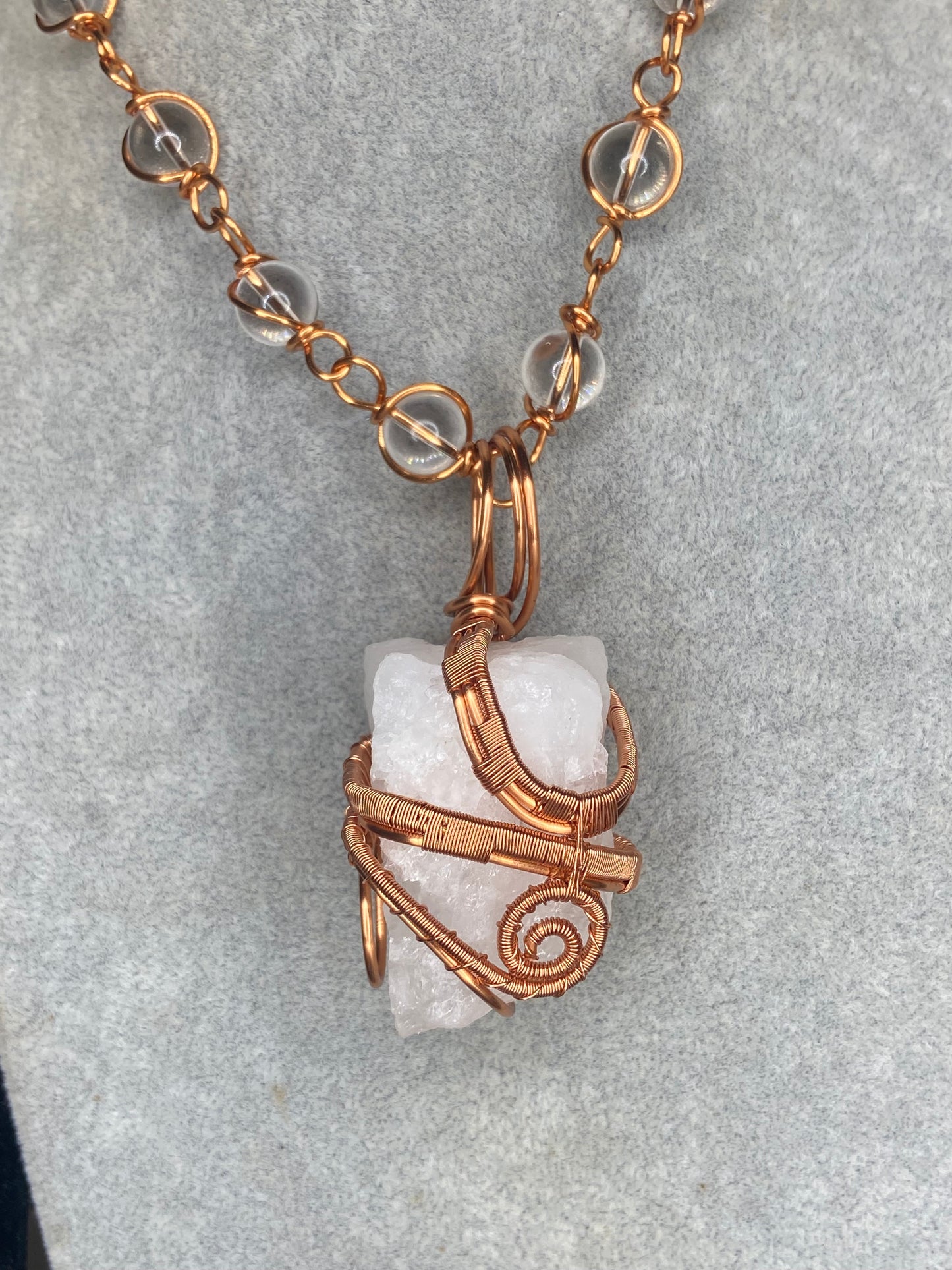 Luxury Clear Quartz Healing Masterpiece Pendant