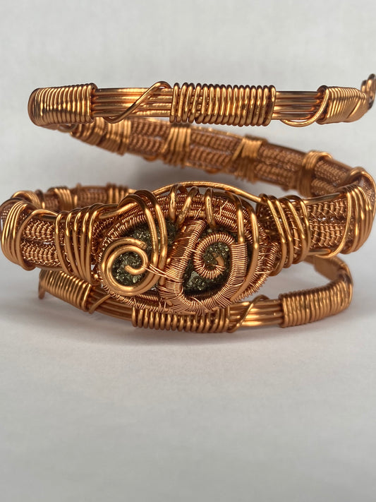 Luxury Pyrite Masterpiece Bracelet