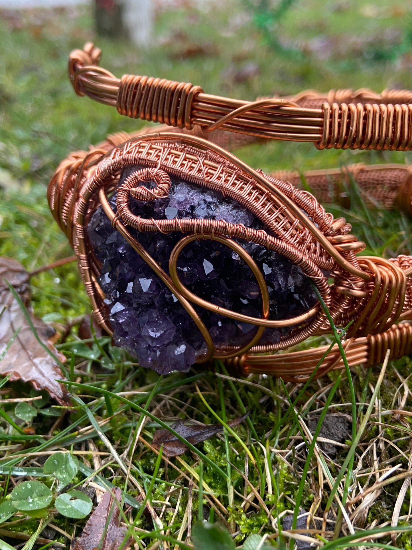 Luxury Amethyst Reiki Infused Masterpiece Bracelet