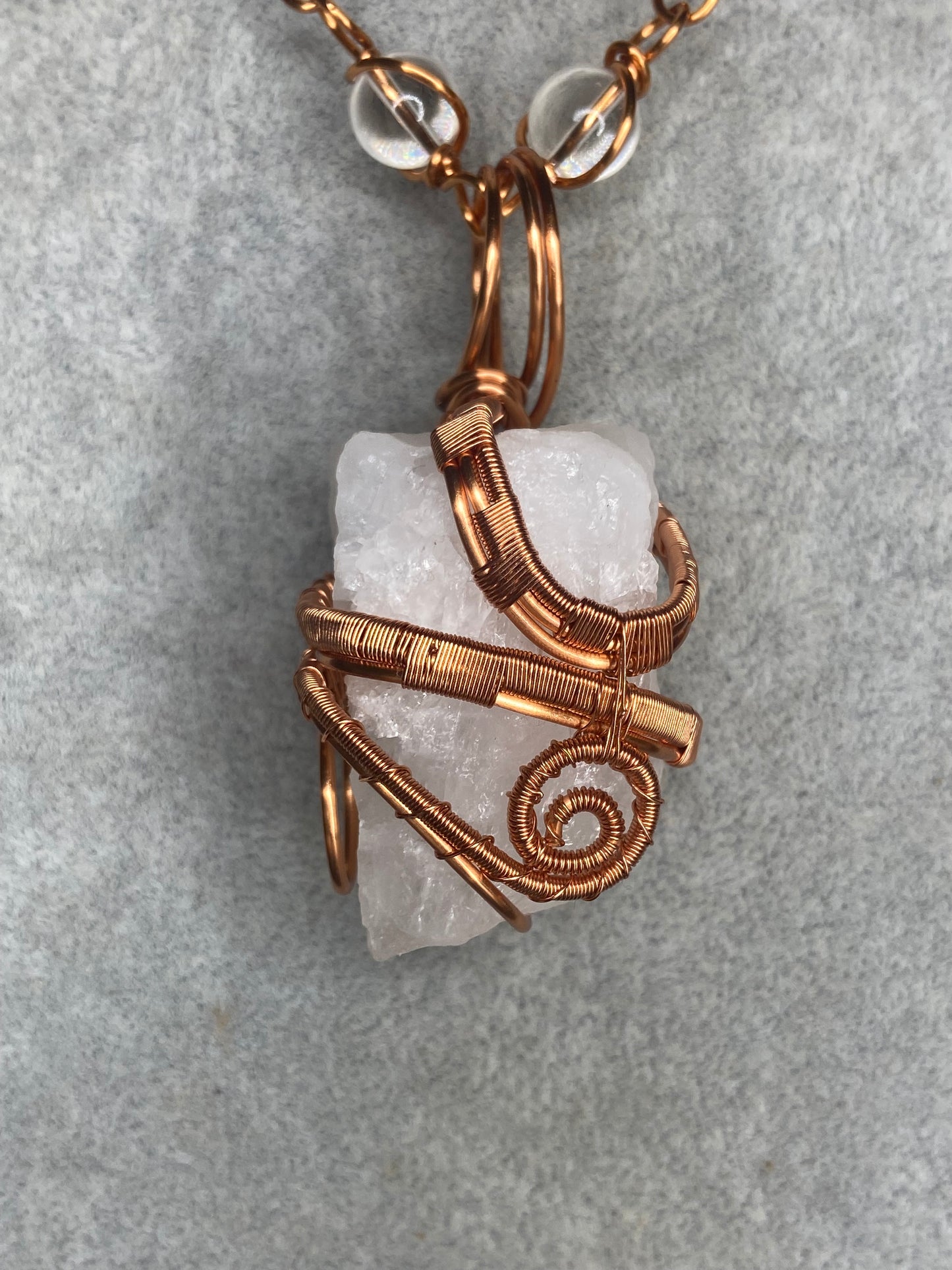 Luxury Clear Quartz Healing Masterpiece Pendant