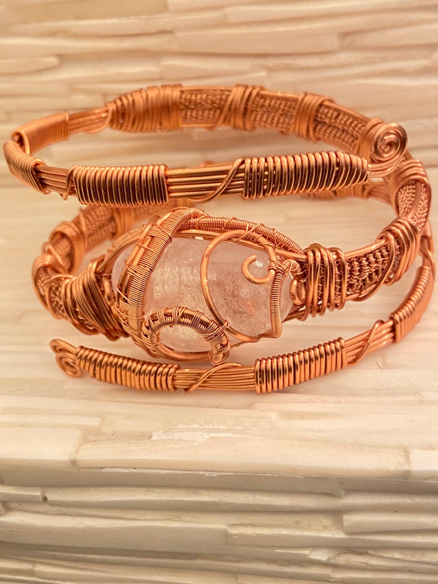 Luxury Clear Quartz Masterpiece Healing Bracelet
