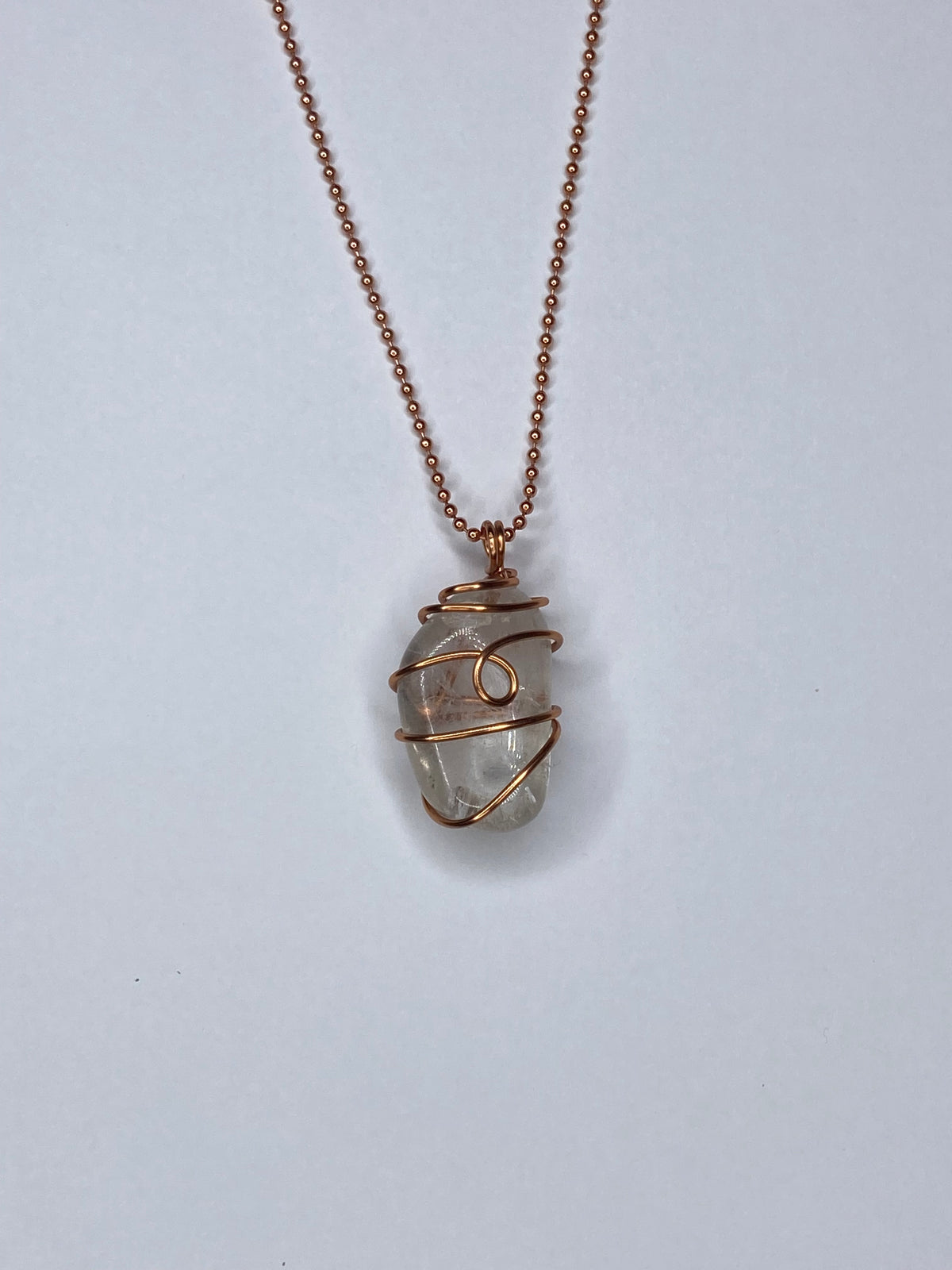 Clear Quartz Necklace for Clarity, Focus & Energy Amplification