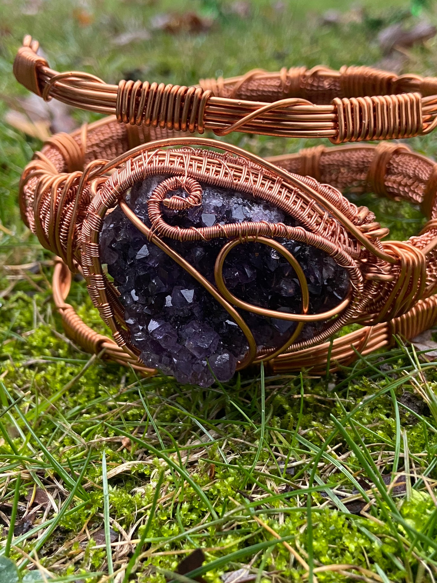 Luxury Amethyst Reiki Infused Masterpiece Bracelet