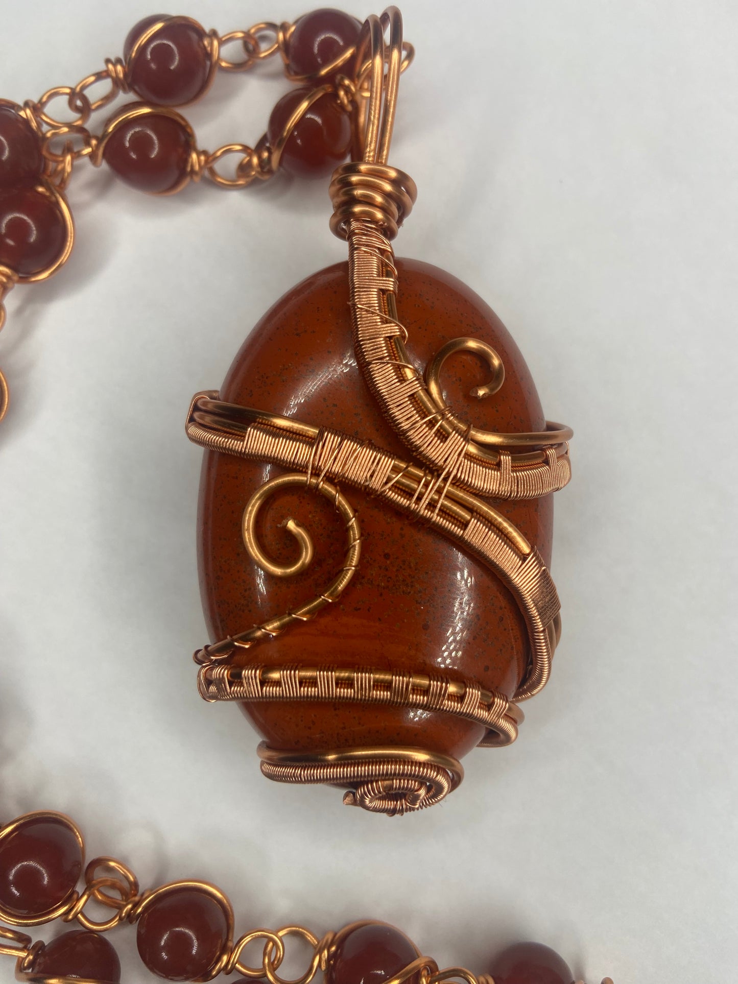 Red Jasper/Carnelian Masterpiece Pendant