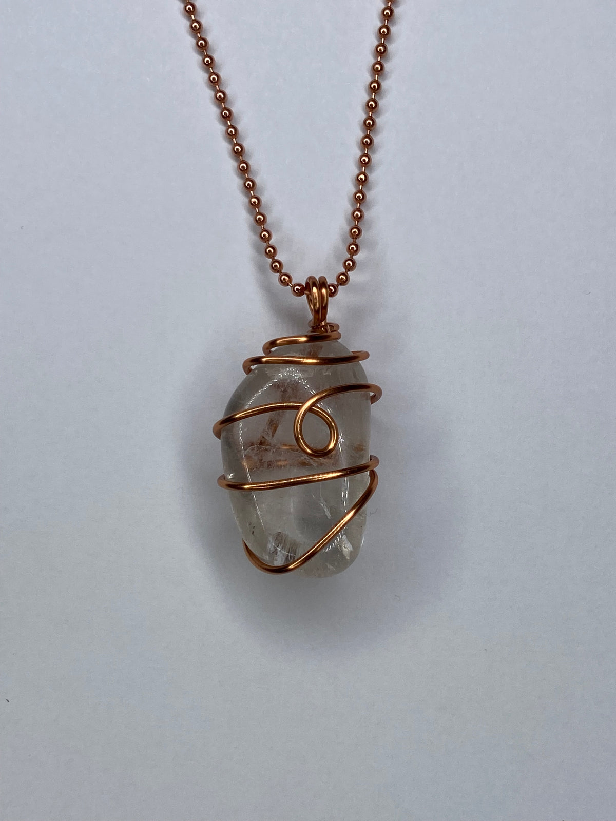 Clear Quartz Necklace for Clarity, Focus & Energy Amplification