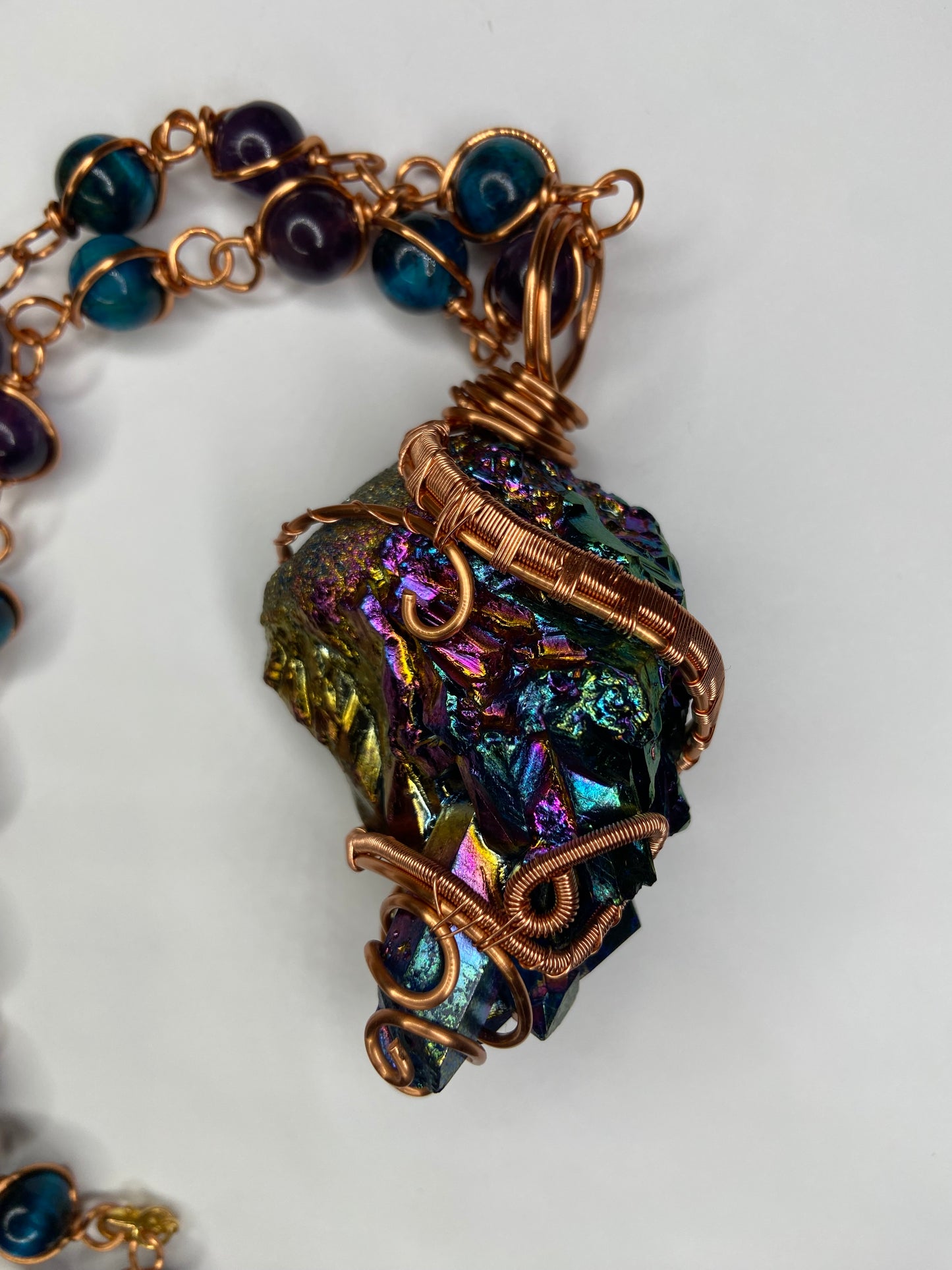 Luxury Titanium Quartz Masterpiece Pendant