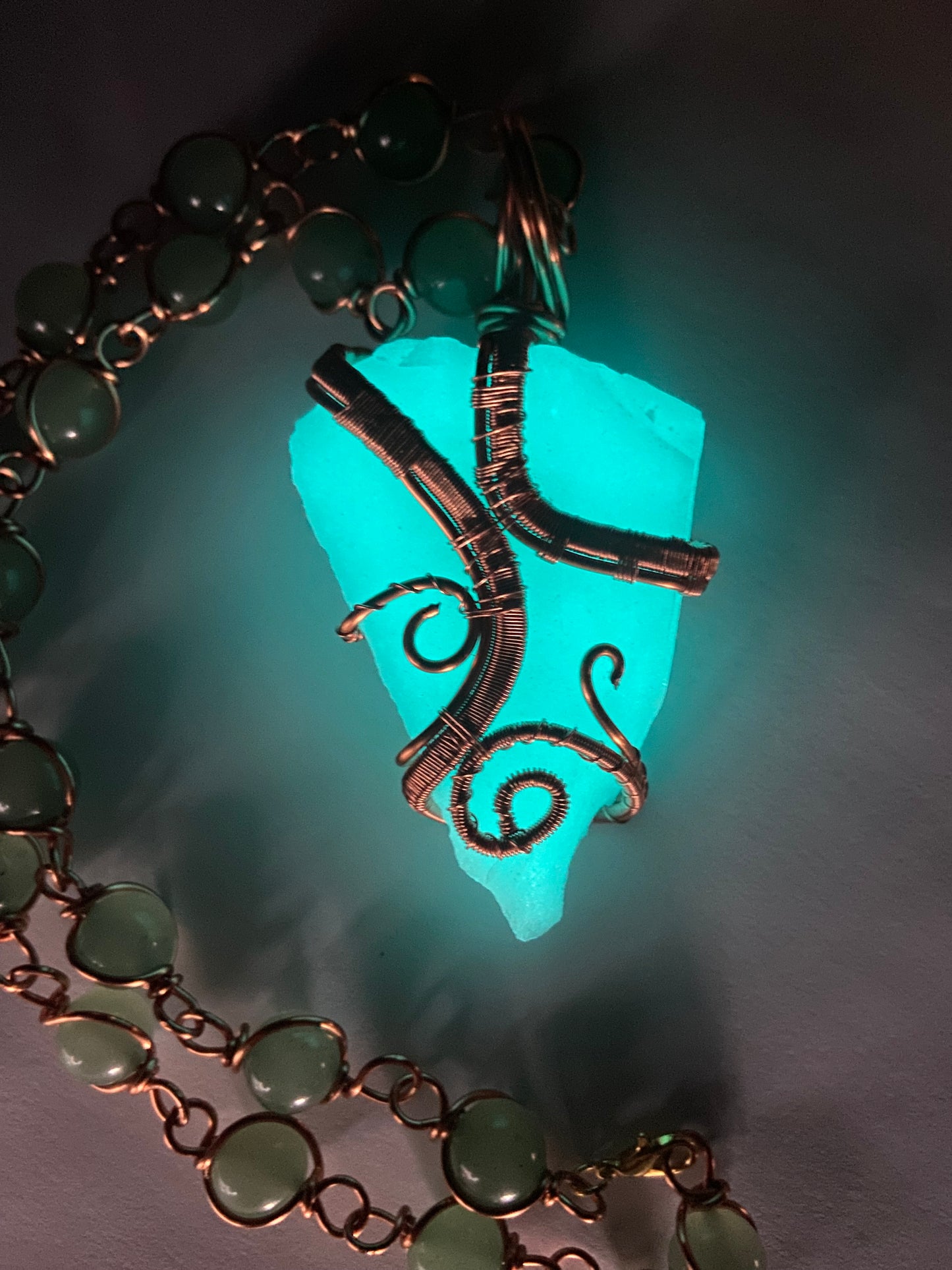 Luxury Kryptonite Healing Copper Masterpiece Pendant