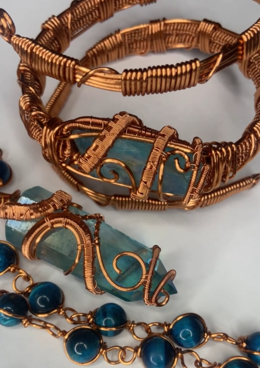 Luxury Aqua Aura Quartz Masterpiece Set (SPECIAL OFFER)