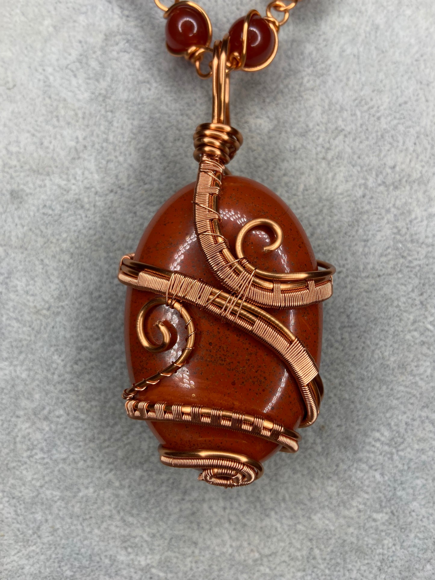 Red Jasper/Carnelian Masterpiece Pendant