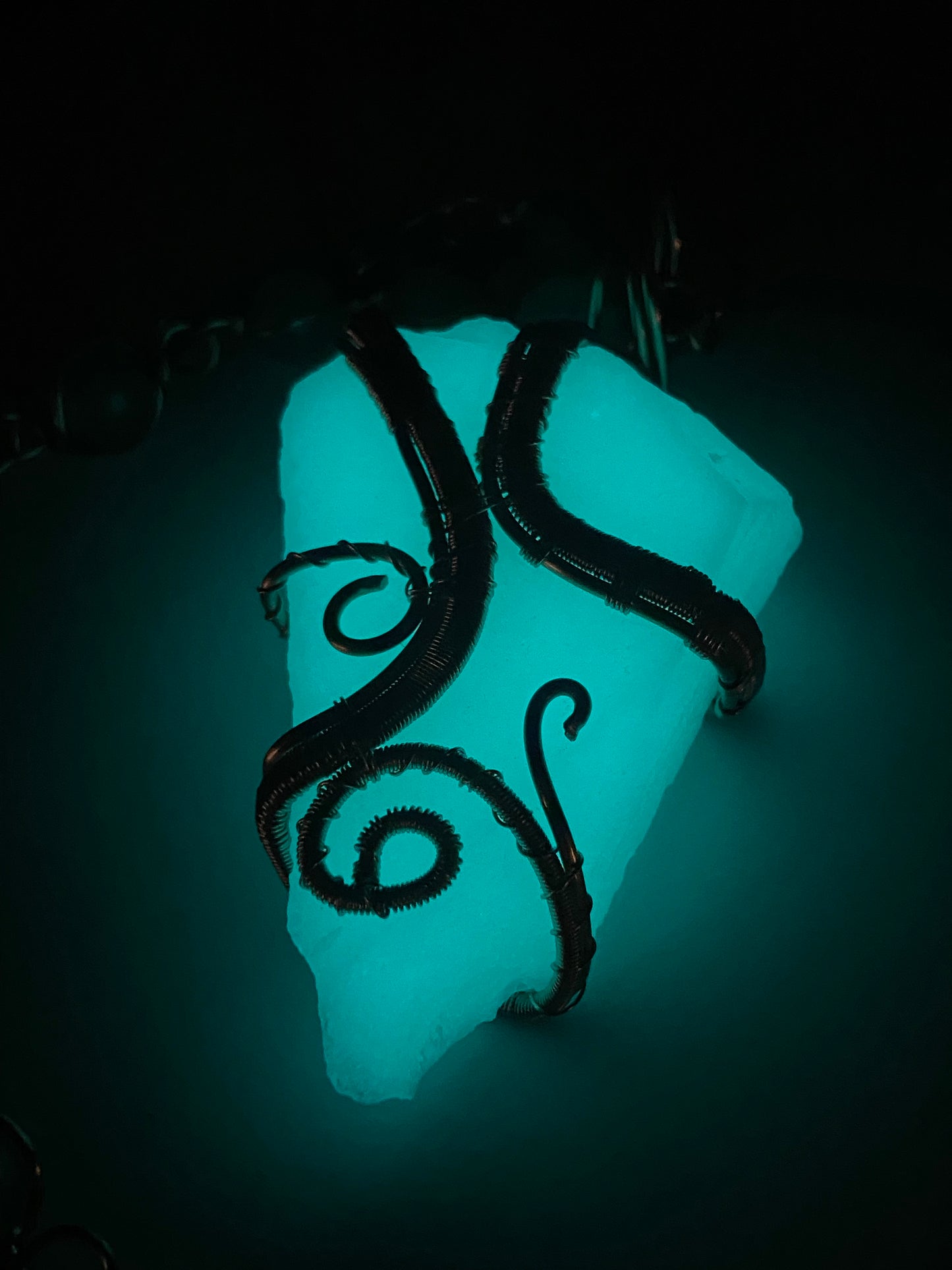 Luxury Kryptonite Healing Copper Masterpiece Pendant